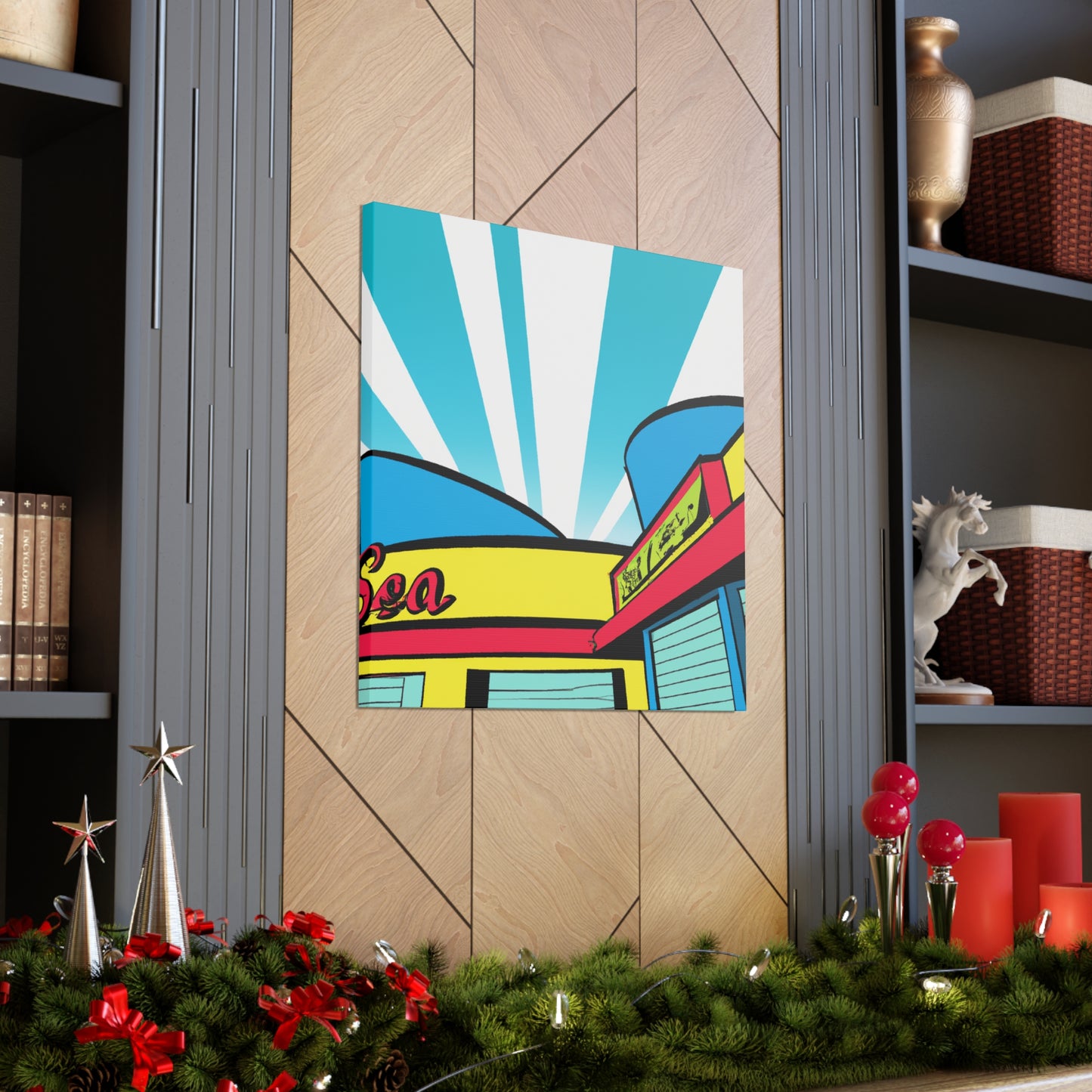 The Bop-A-Rama. - Canvas - Pop Art