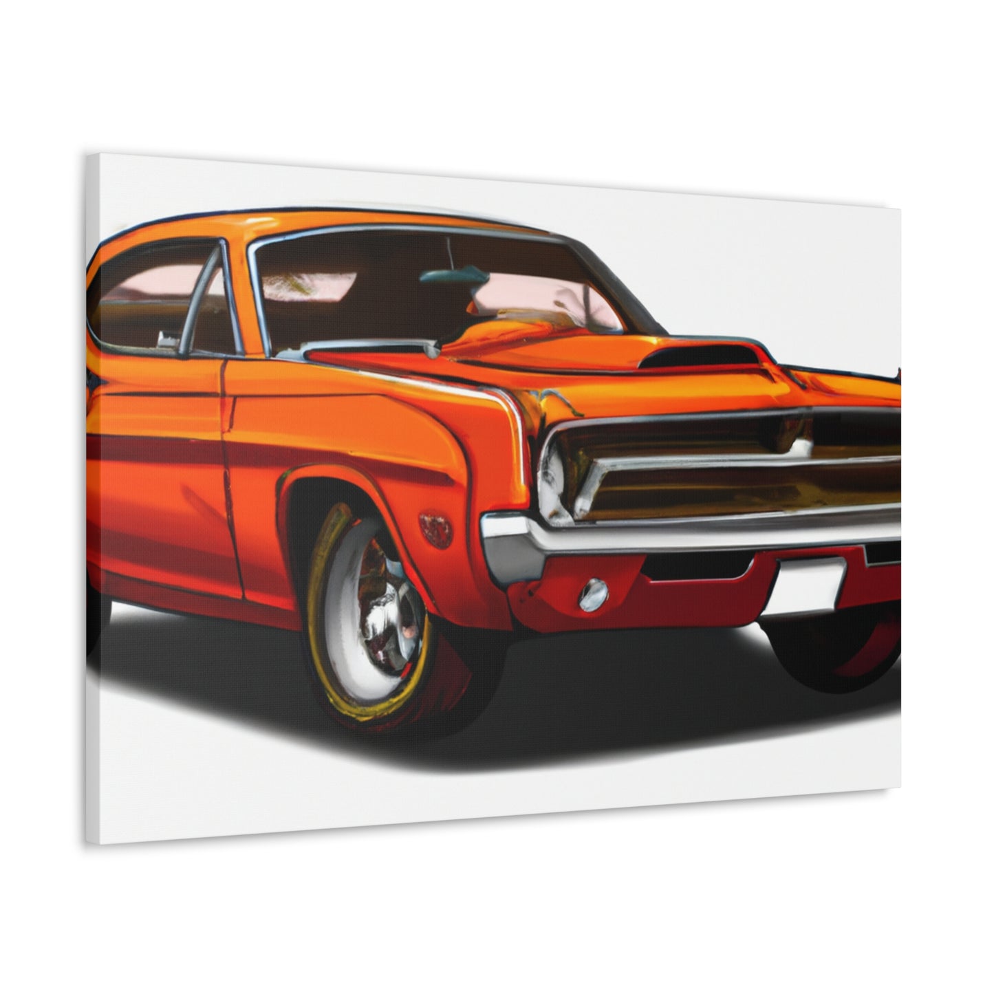 Blue Streak - Automobile - Canvas