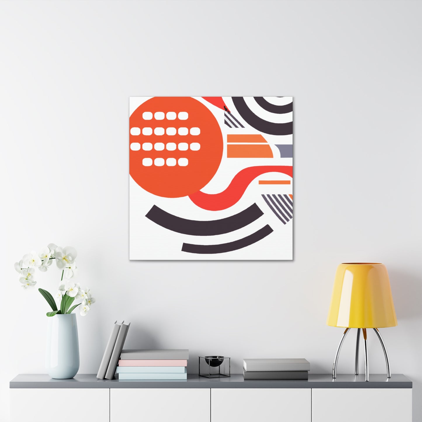 Dreamscape- Midcentury - Canvas