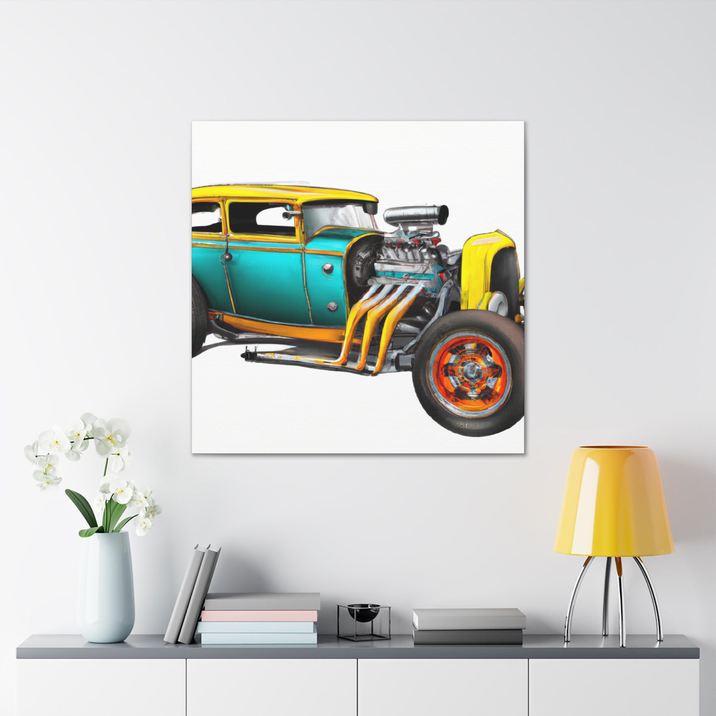 Hot Rod Junker - Automobile - Canvas