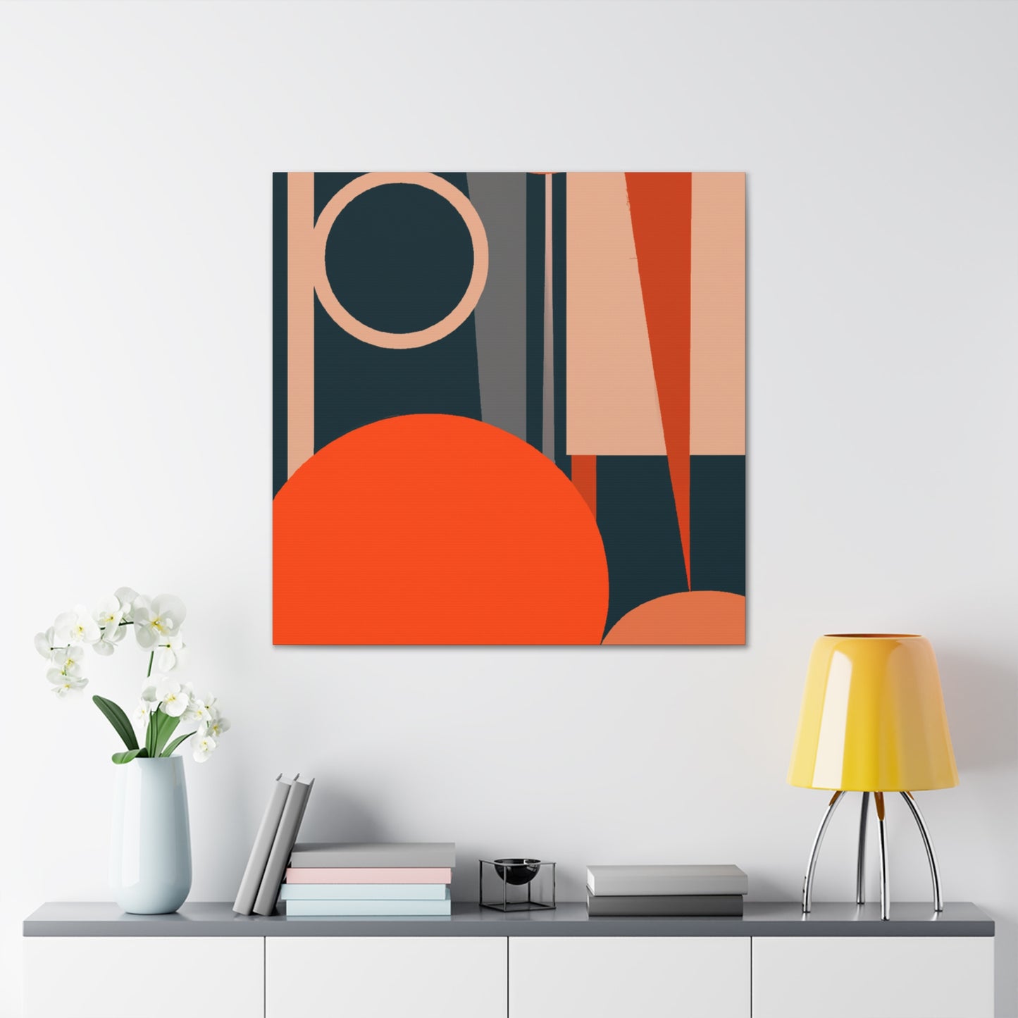 Retro Radiance- Midcentury - Canvas