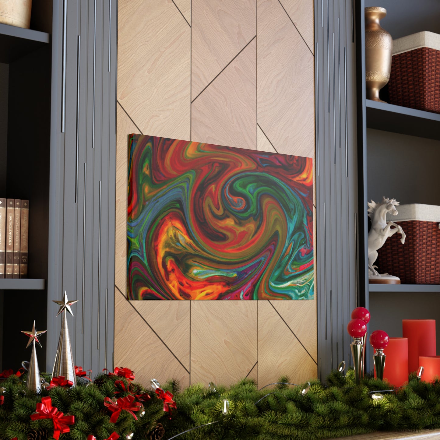 Heated - Canvas - Abstract