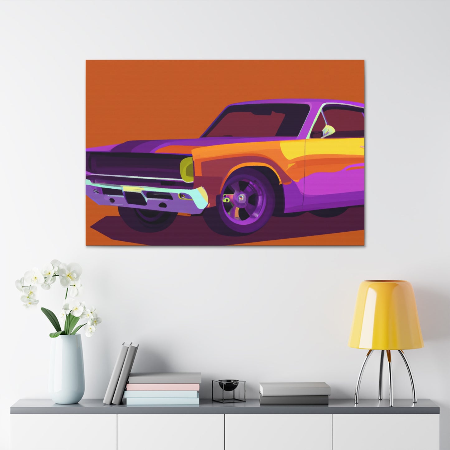 Rocket Star - Automobile - Canvas