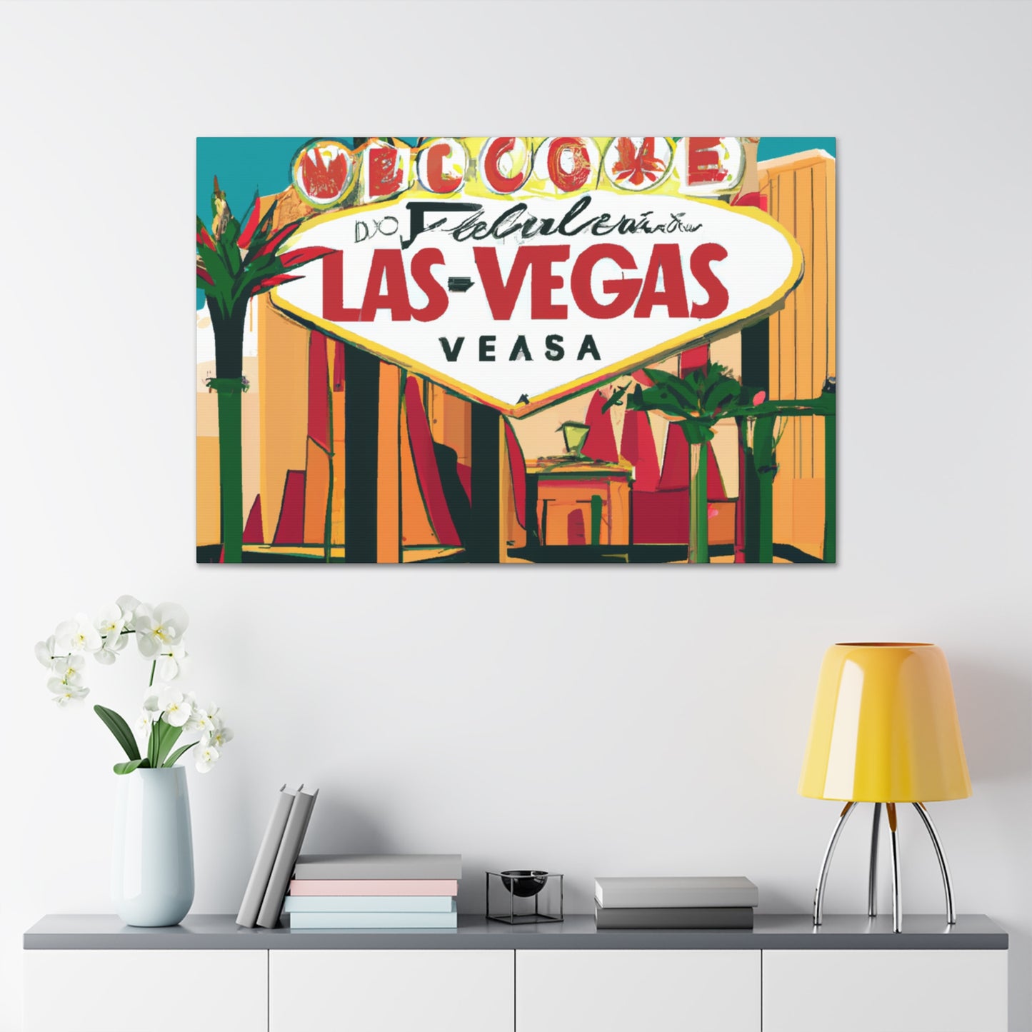 Vegas Dreamville - Destination Vegas - Canvas