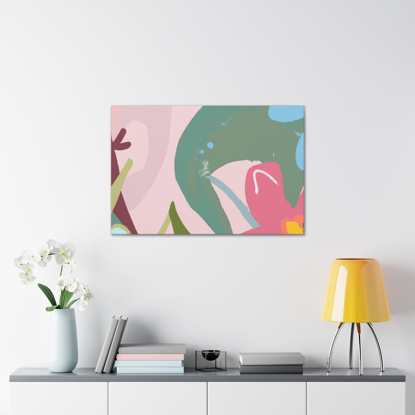 Roselle - Floral - Canvas
