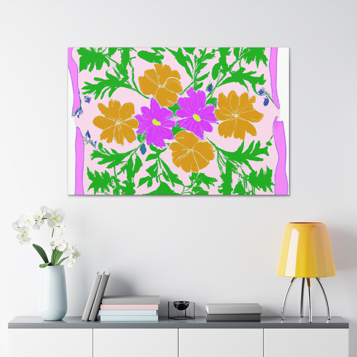 Risingbloom - Floral - Canvas