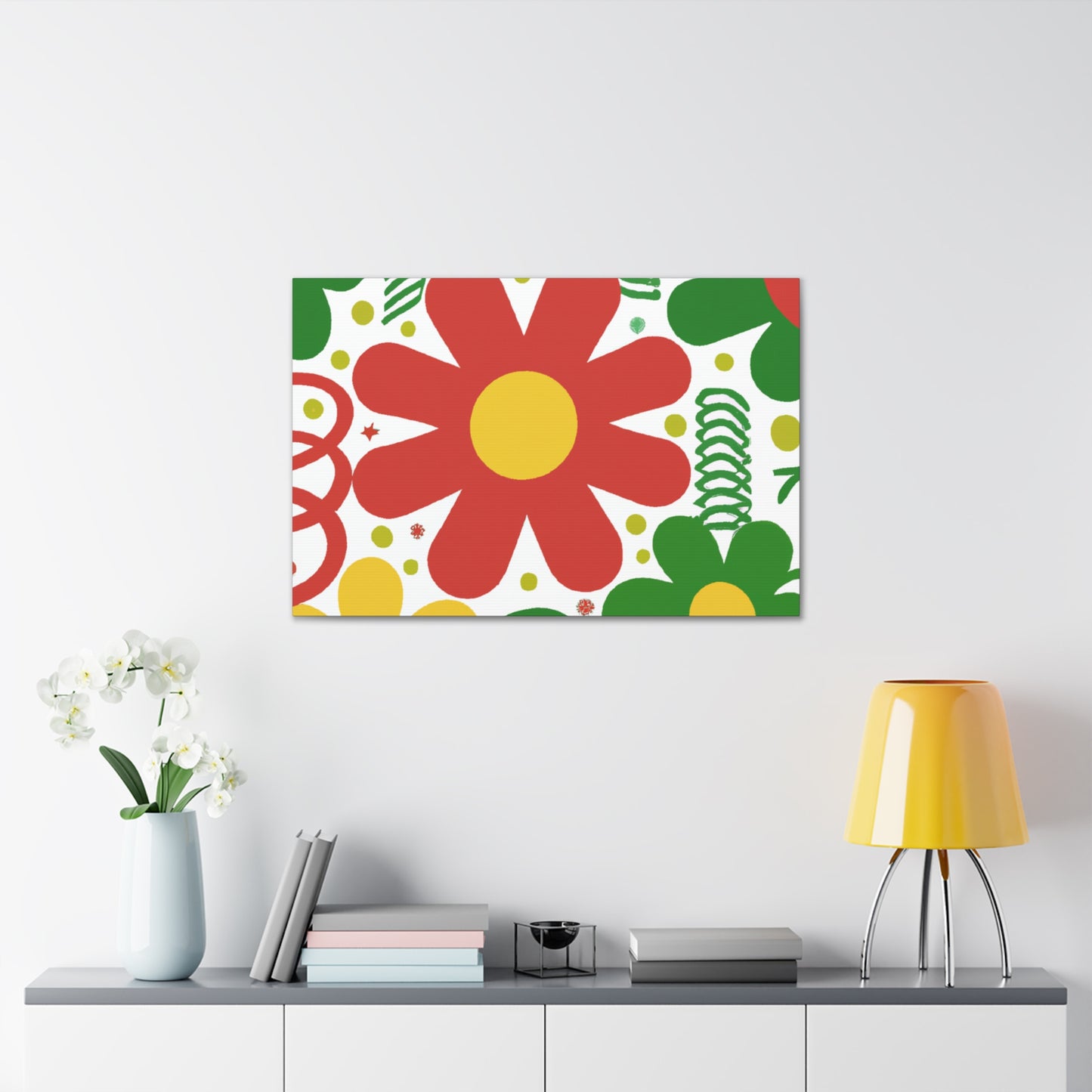Flowerful Fancies - Floral Canvas