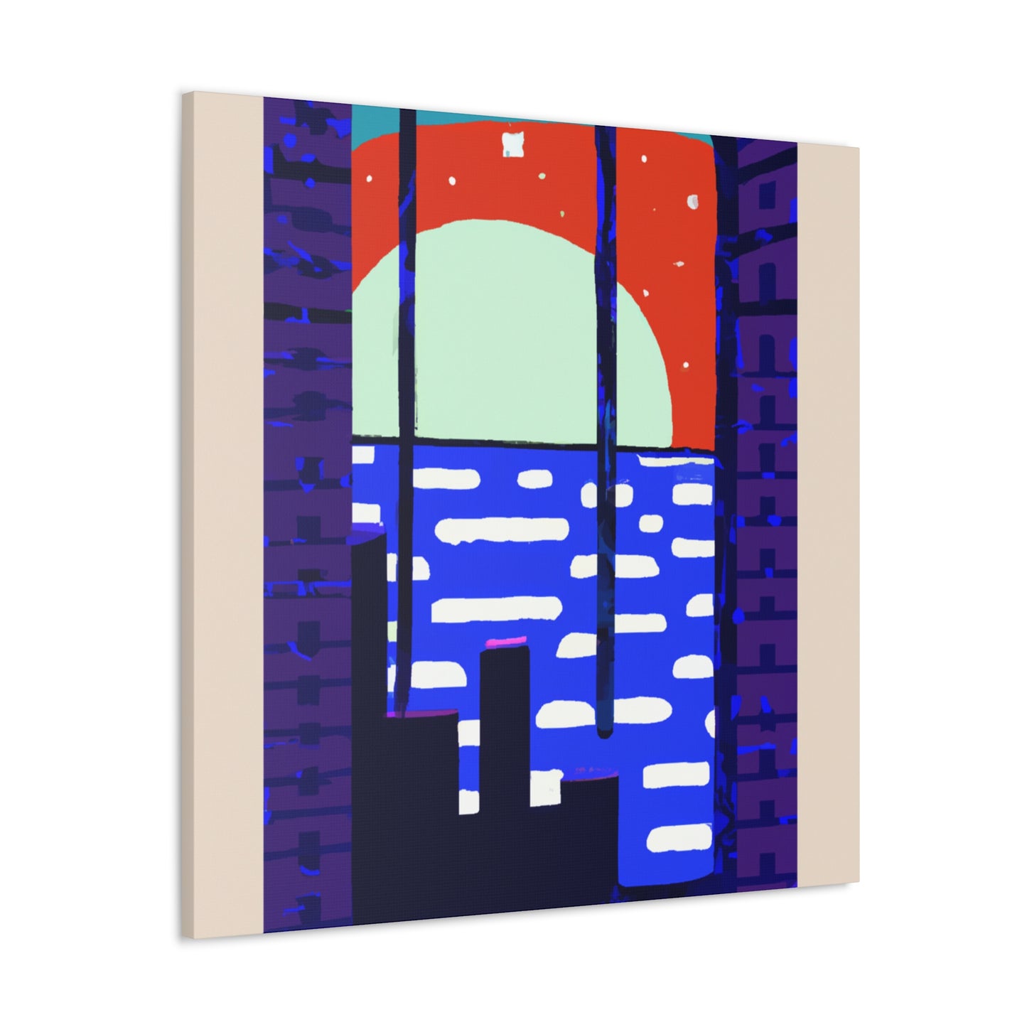 Sunny Side Up - Midcentury - Canvas