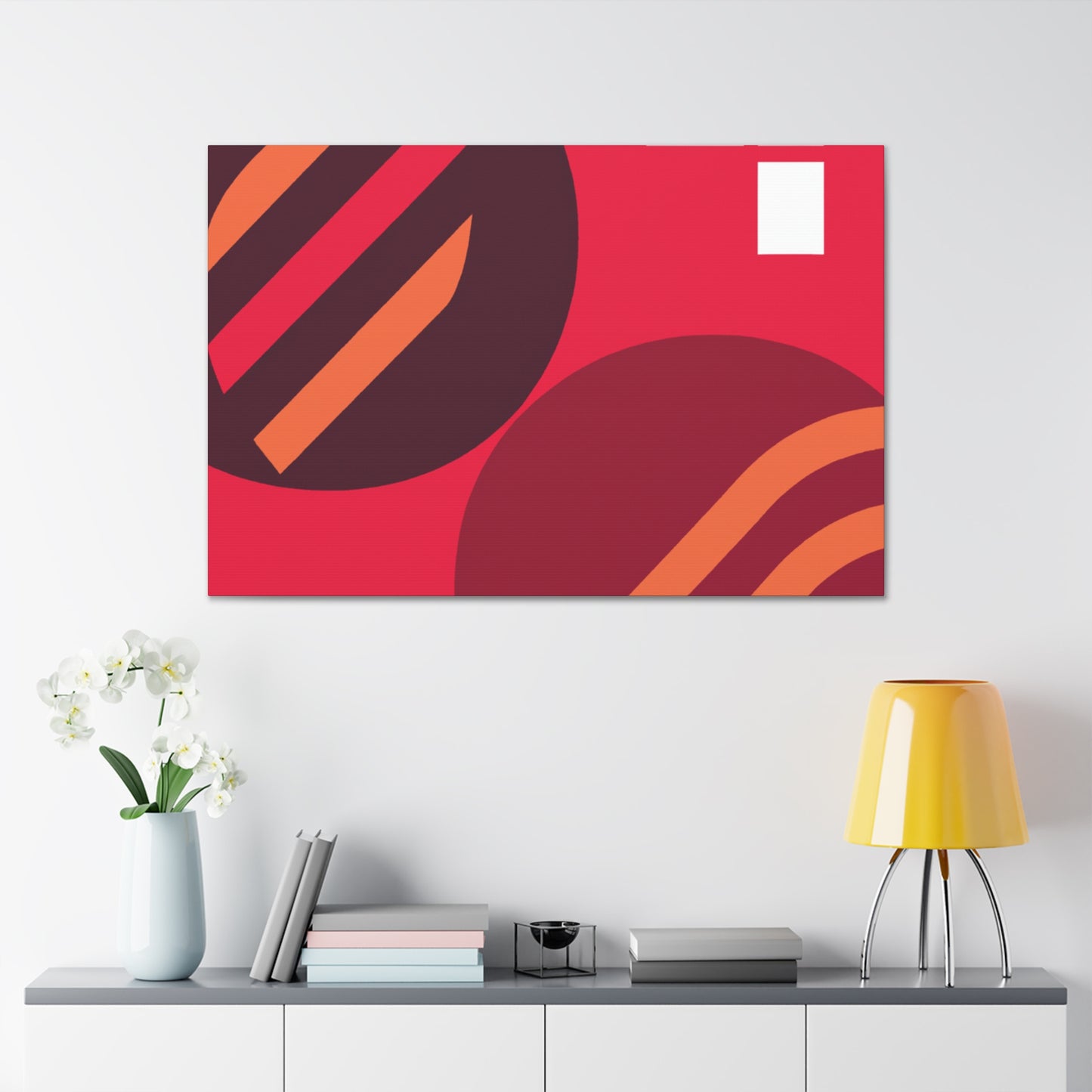 Jazzy Expressway- Midcentury - Canvas