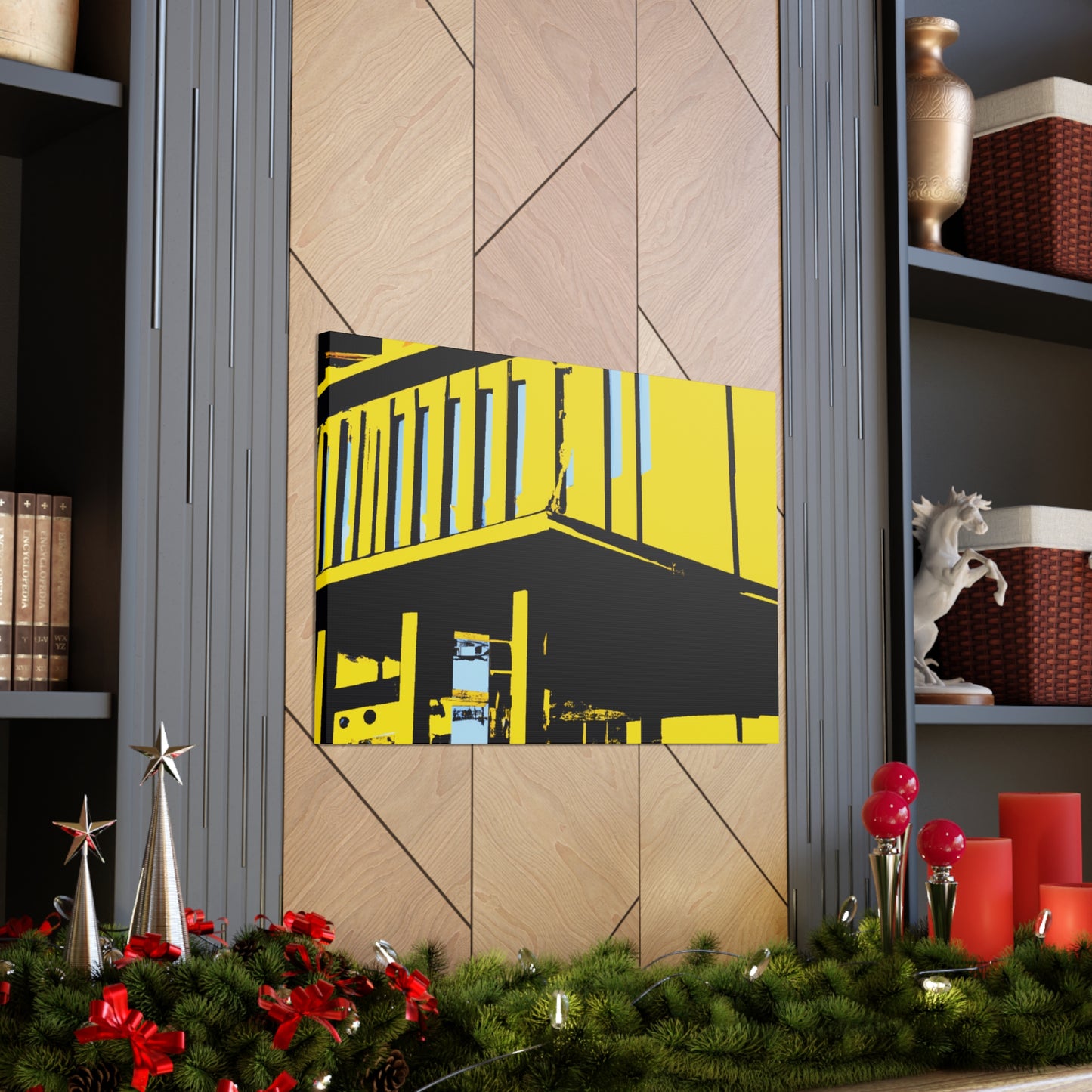 Chumley's Roadside Arcade - Architectural Canvas