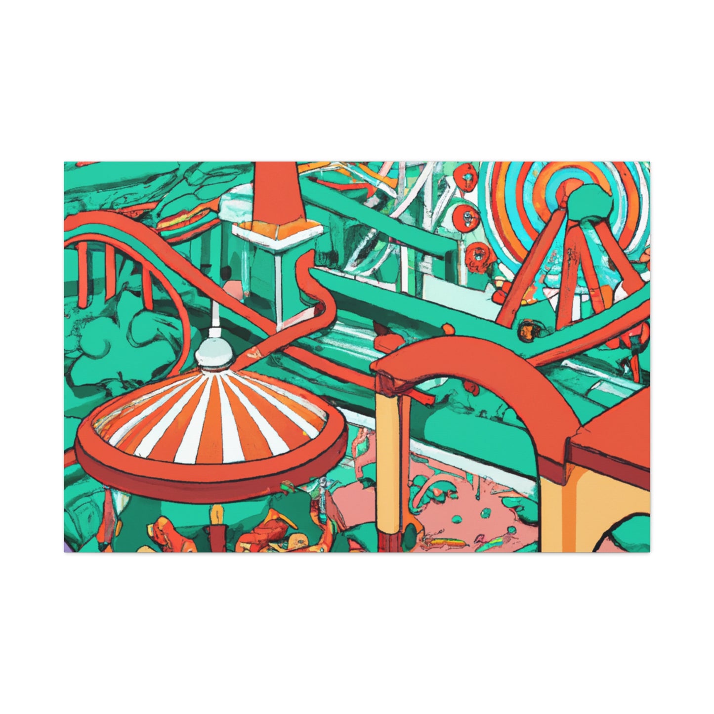 Sugar Rush - Amusement - Canvas