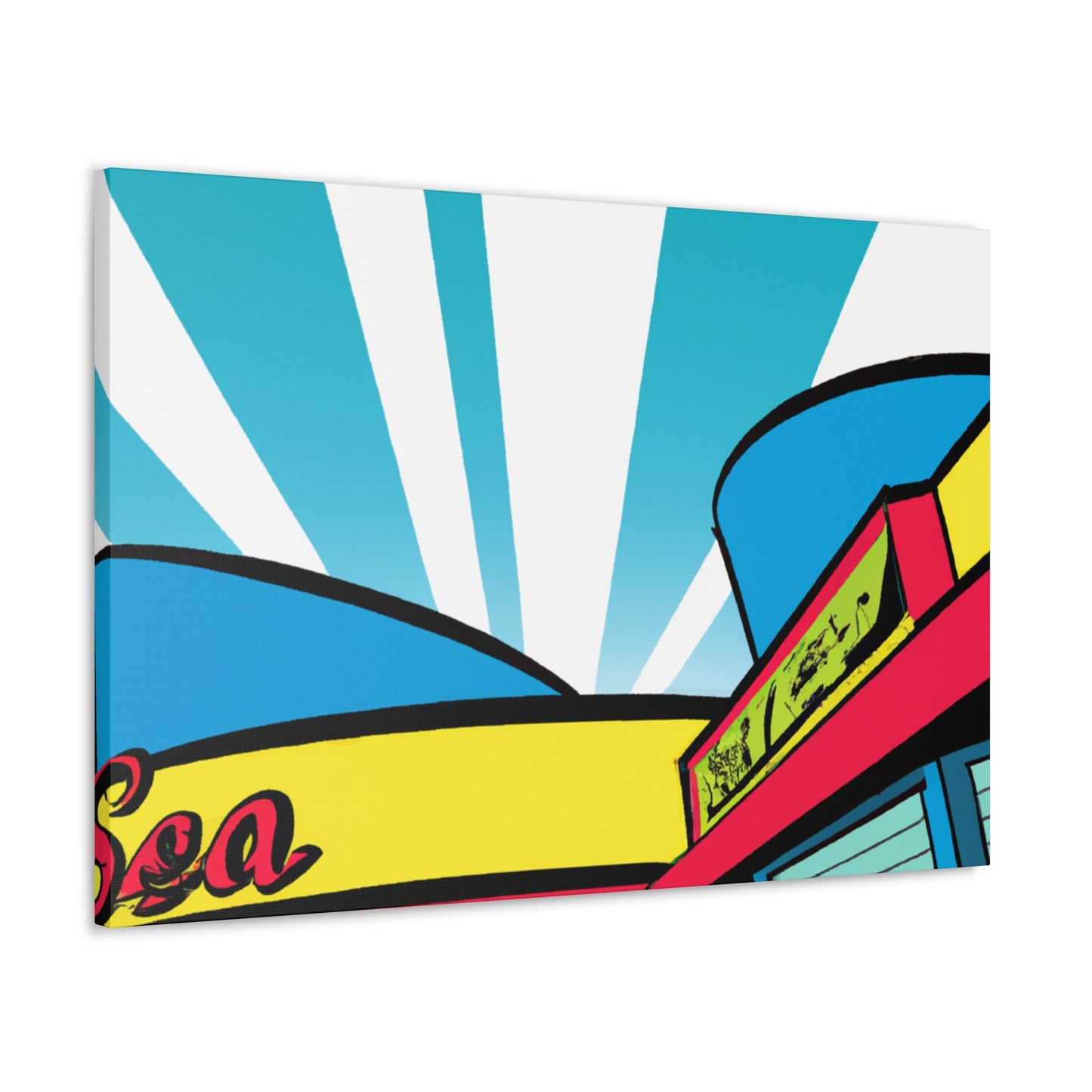 The Bop-A-Rama. - Canvas - Pop Art