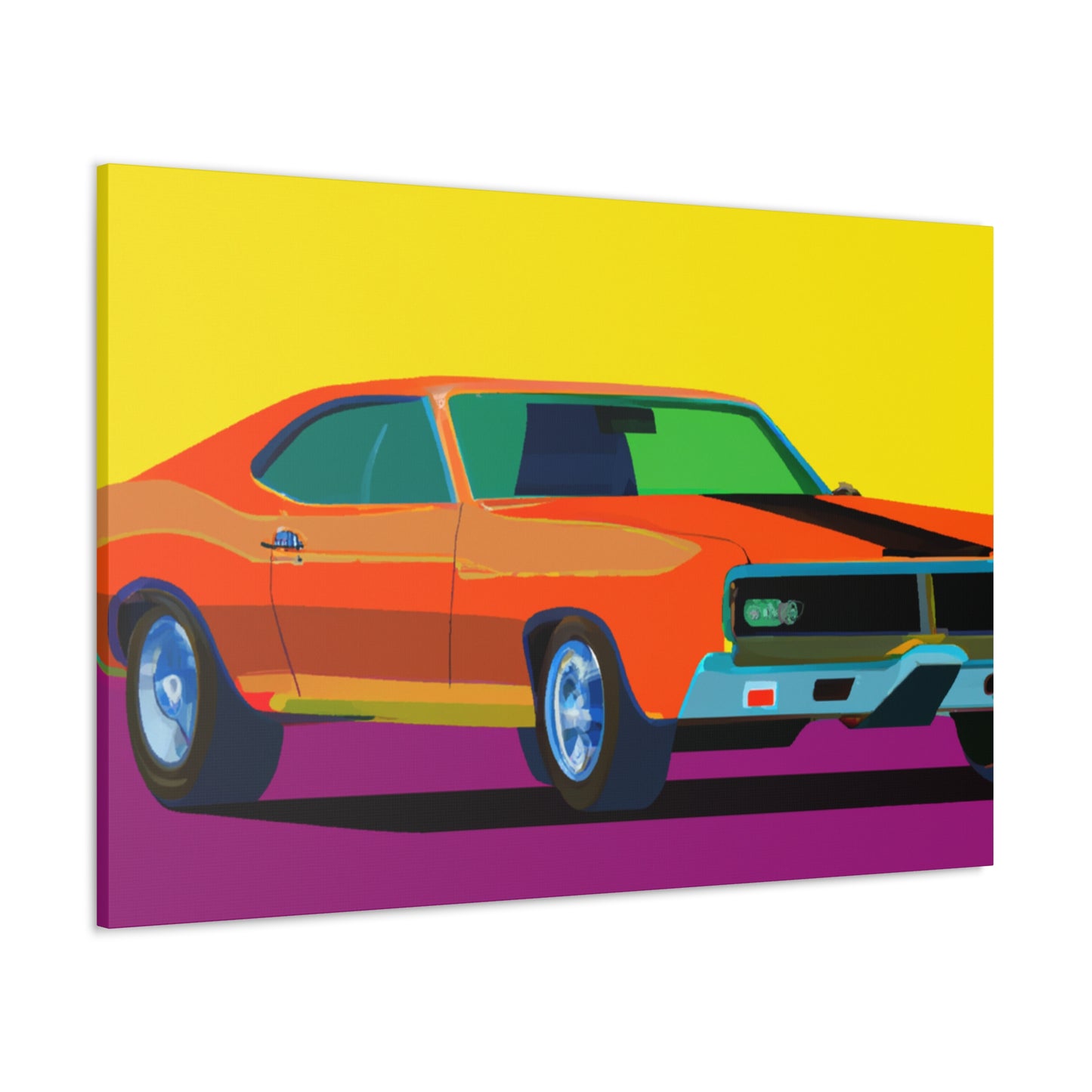 Classic Thunderbolt - Automobile - Canvas