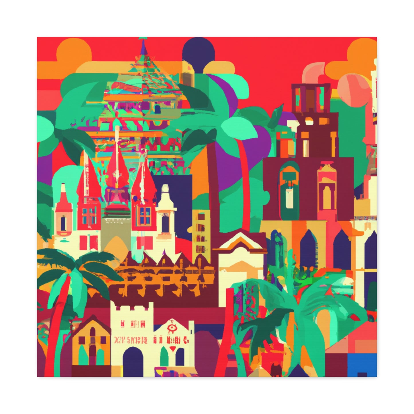 Meera - India - Canvas