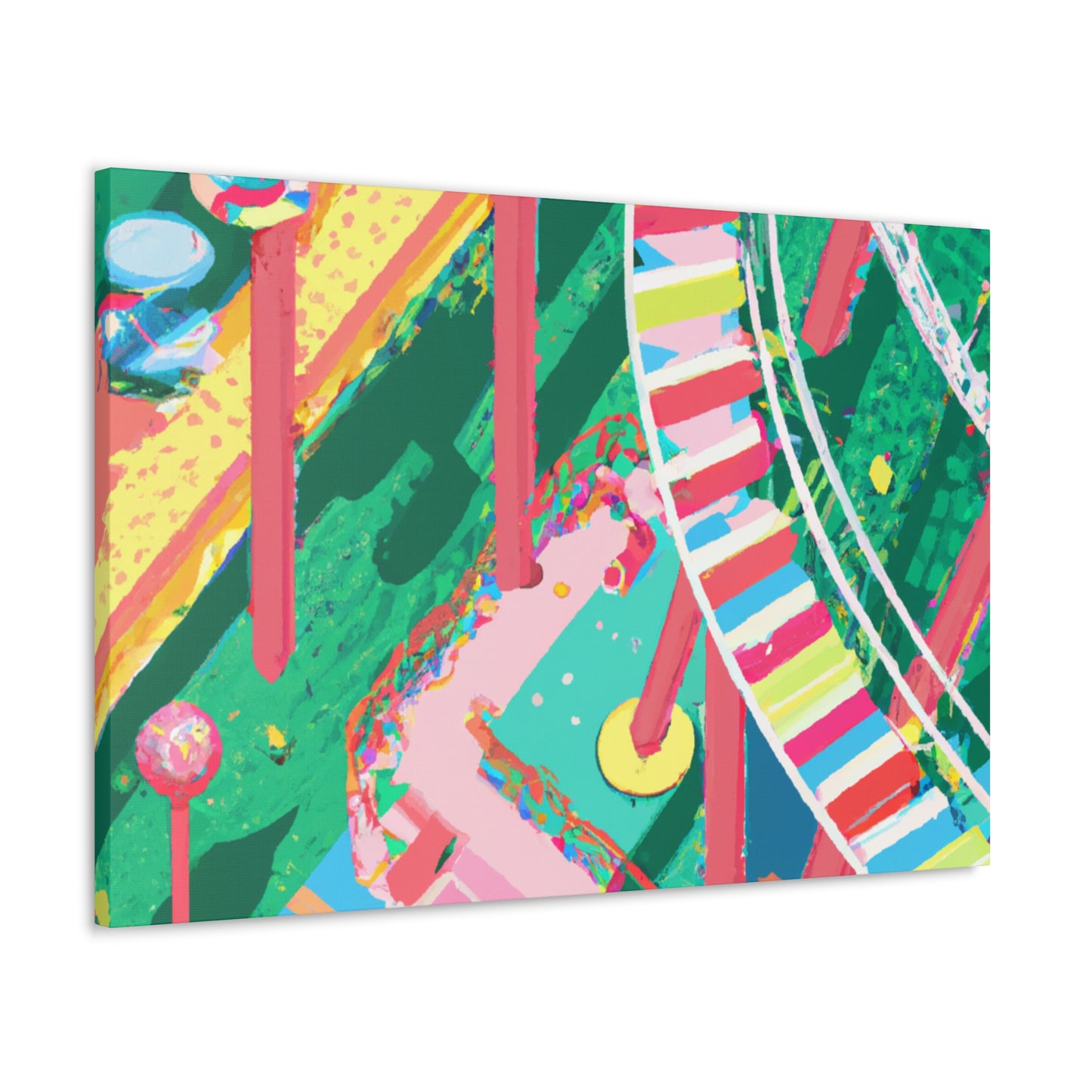Candyland Vista - Amusement - Canvas