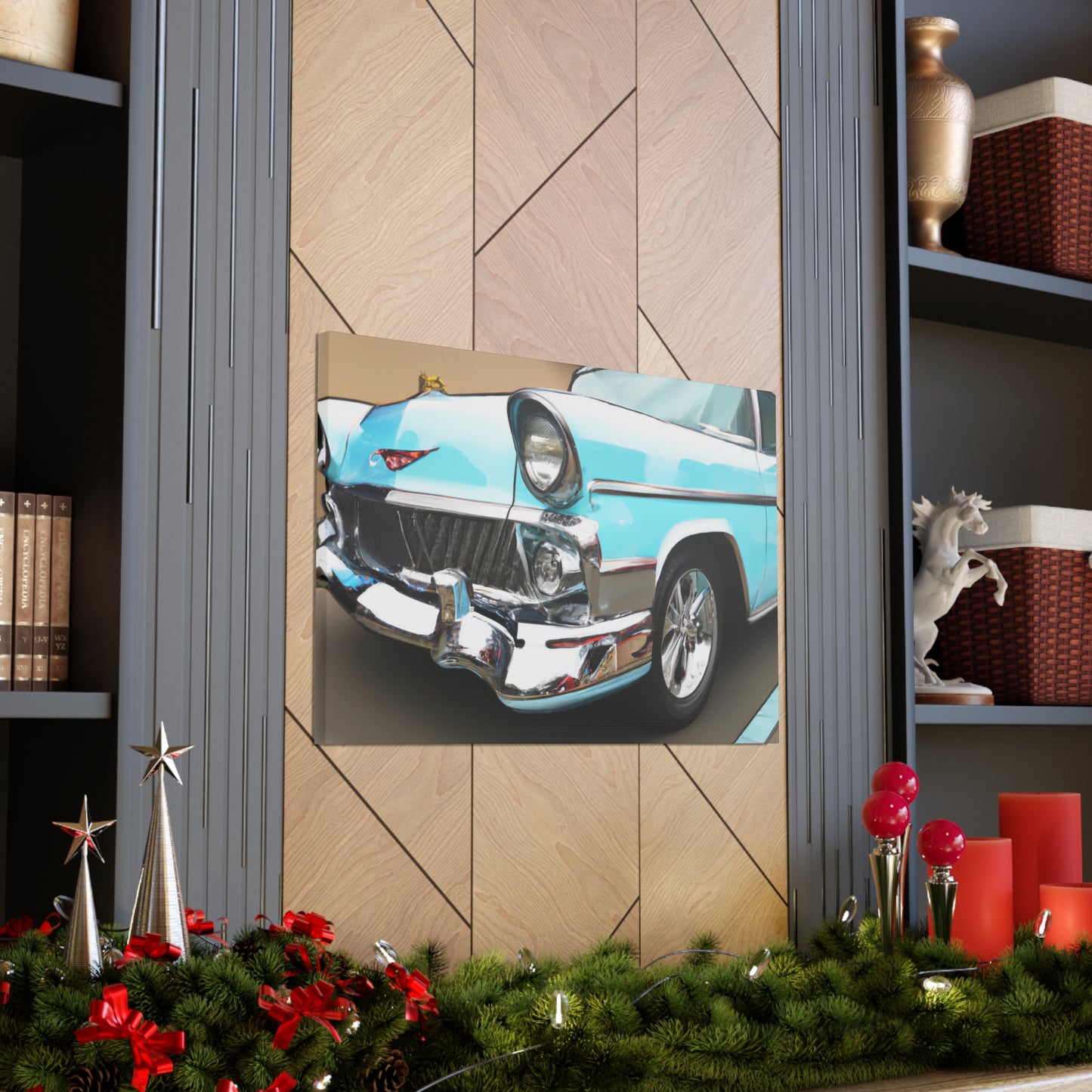 Mean and Sleek - Automobile Canvas