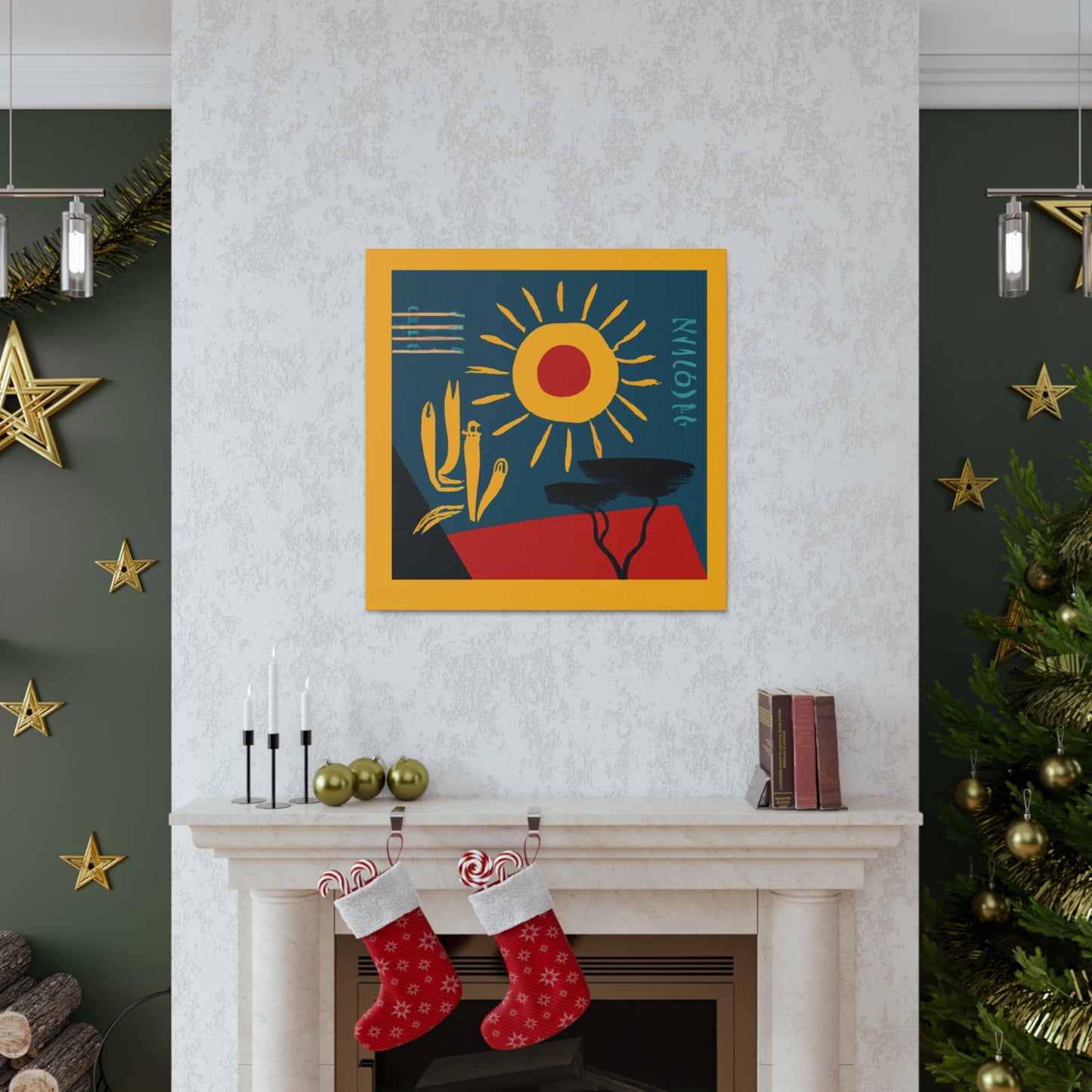 Sandyfeather - Midcentury Canvas