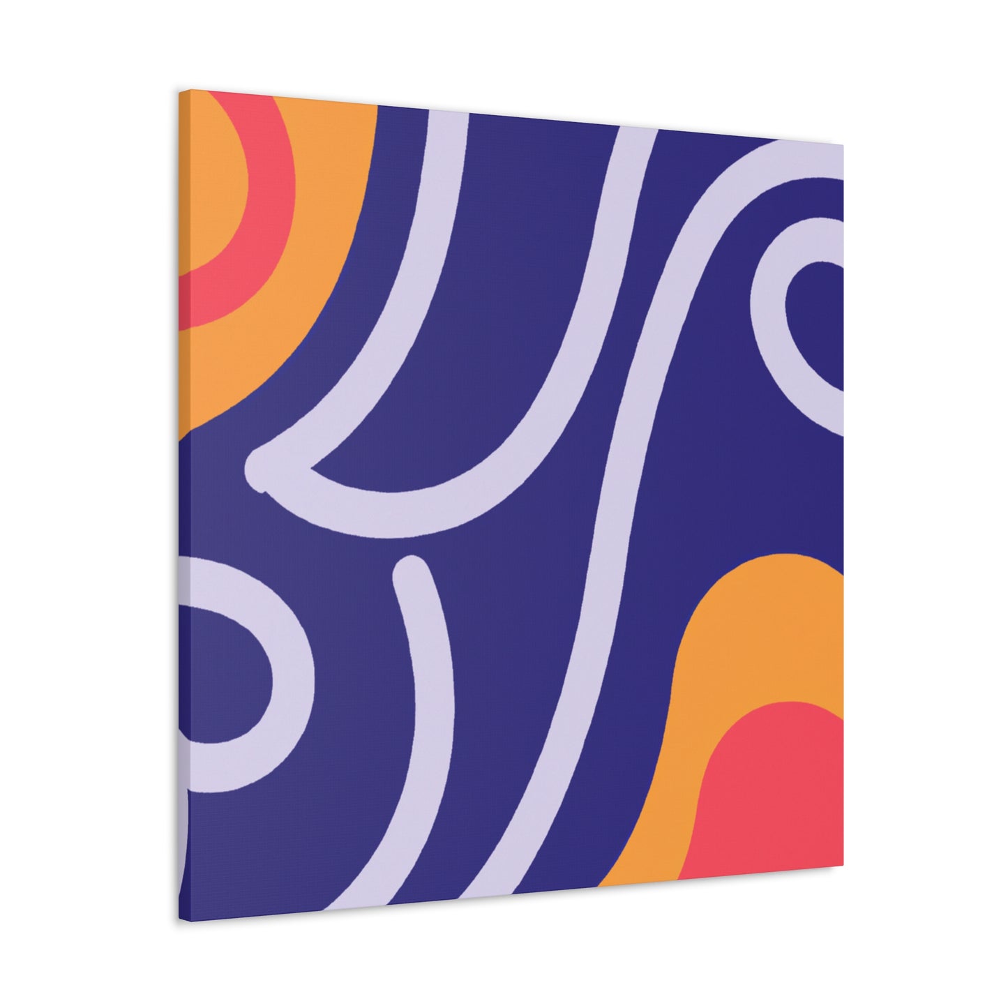 Hazy Peaks- Midcentury - Canvas