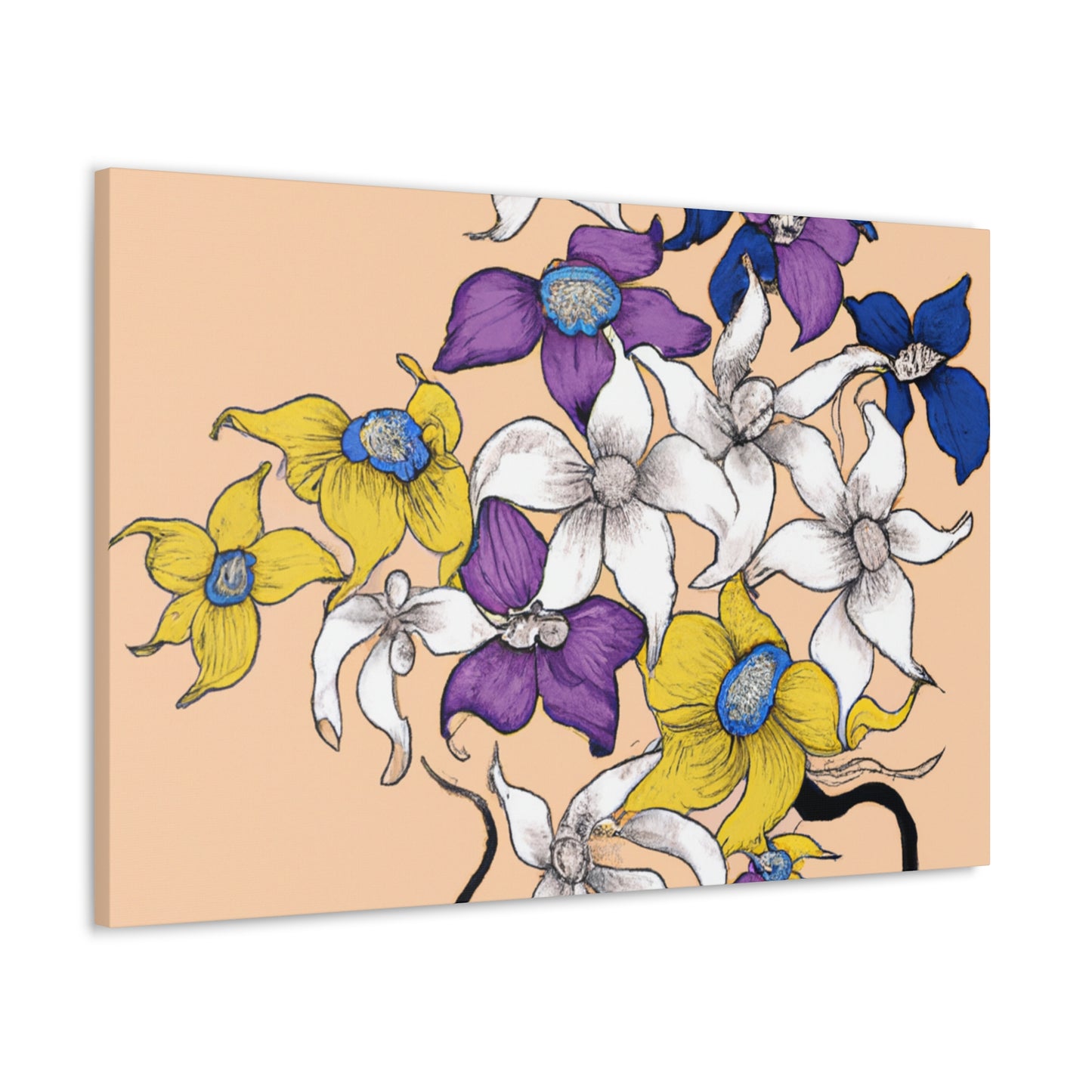 Rosalie - Floral - Canvas