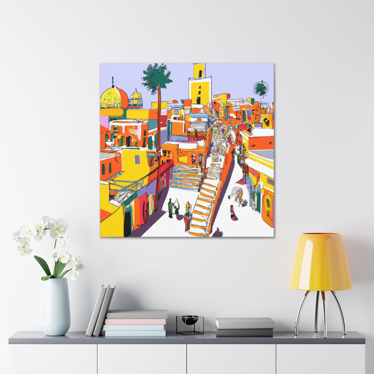 Amal-Morraco. - Canvas