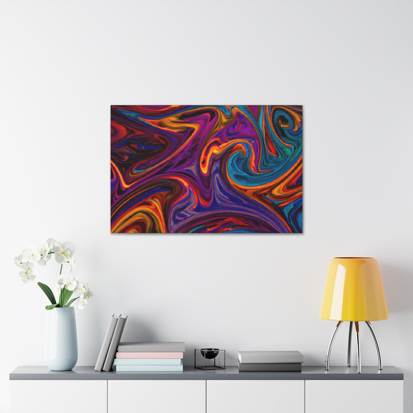Dark Mystery - Canvas - Abstractt