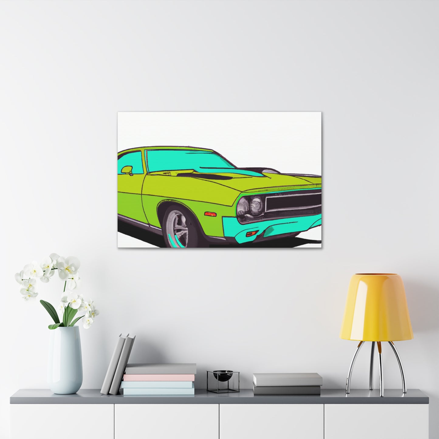 Blastin' Bomber - Automobile - Canvas