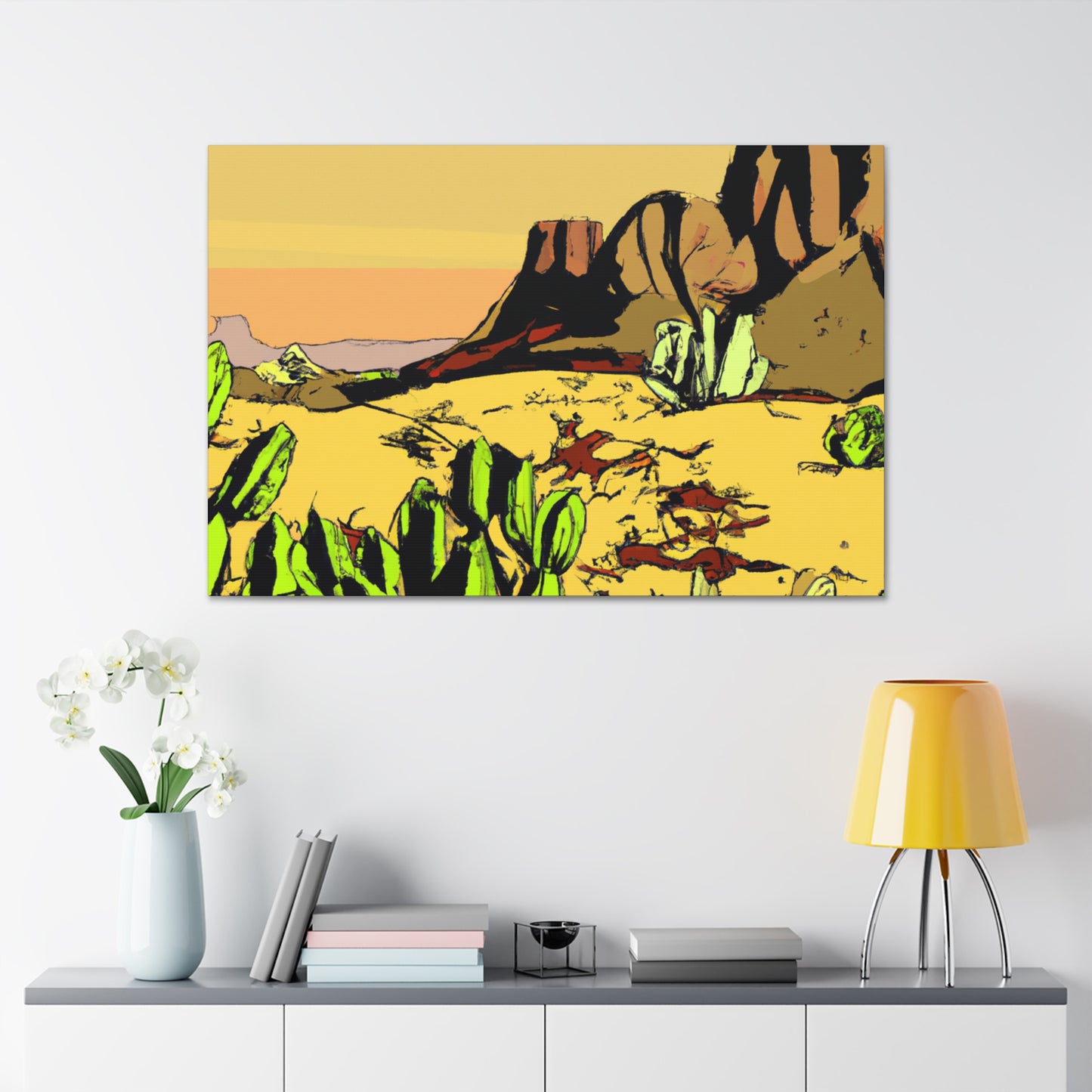 Dune-scape Landscape - Canvas