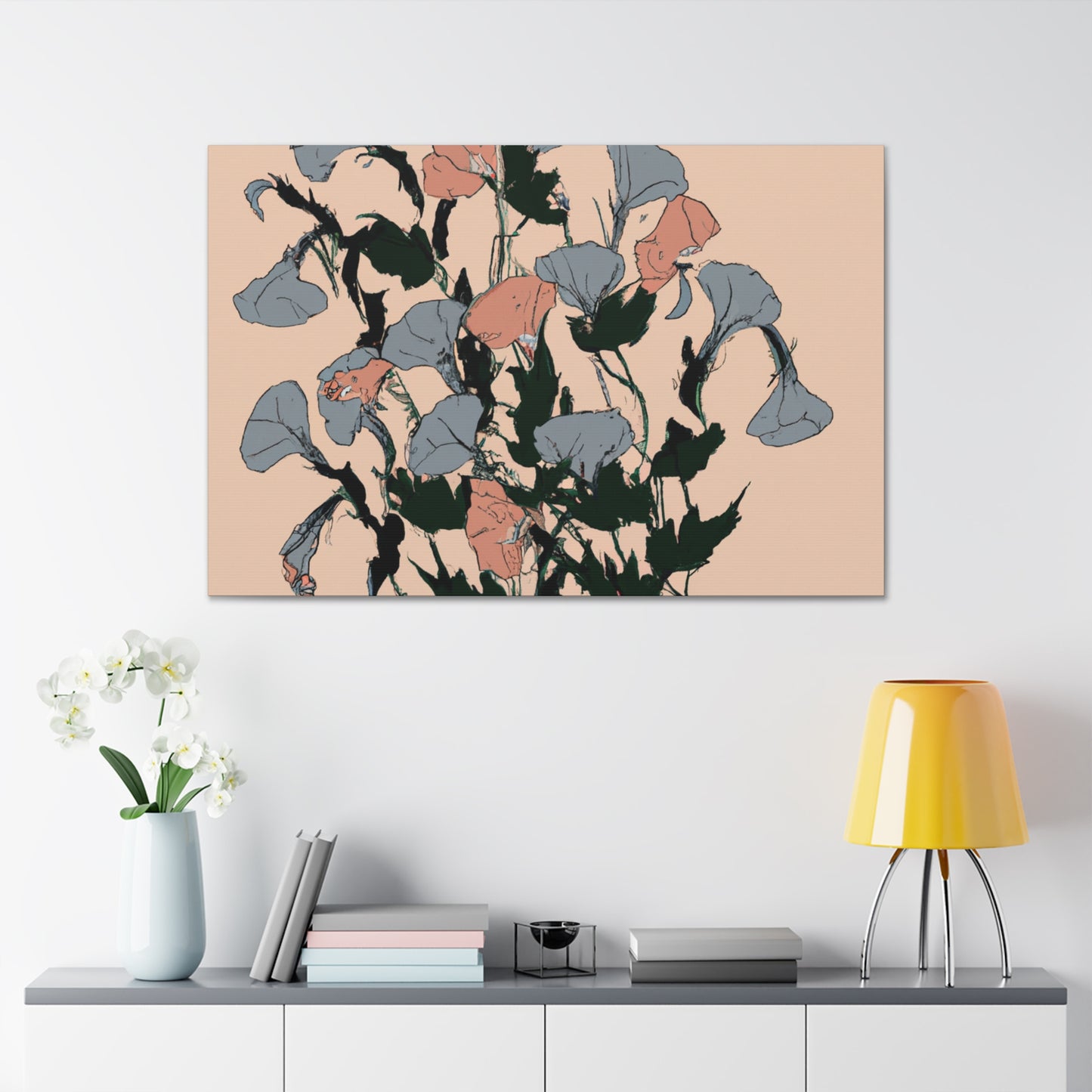 Petunia Petals - Floral - Canvas
