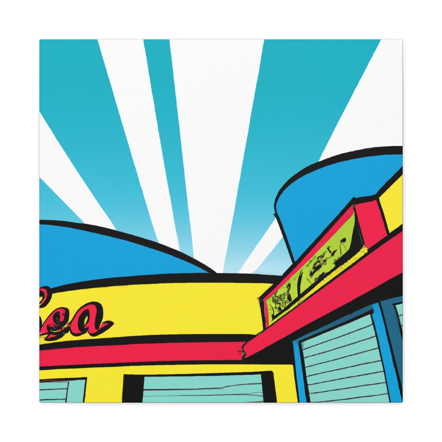 The Bop-A-Rama. - Canvas - Pop Art