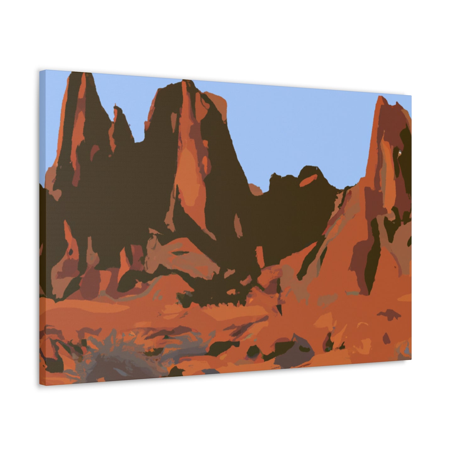 Tumbleweed Tundra - Landscape - Canvas