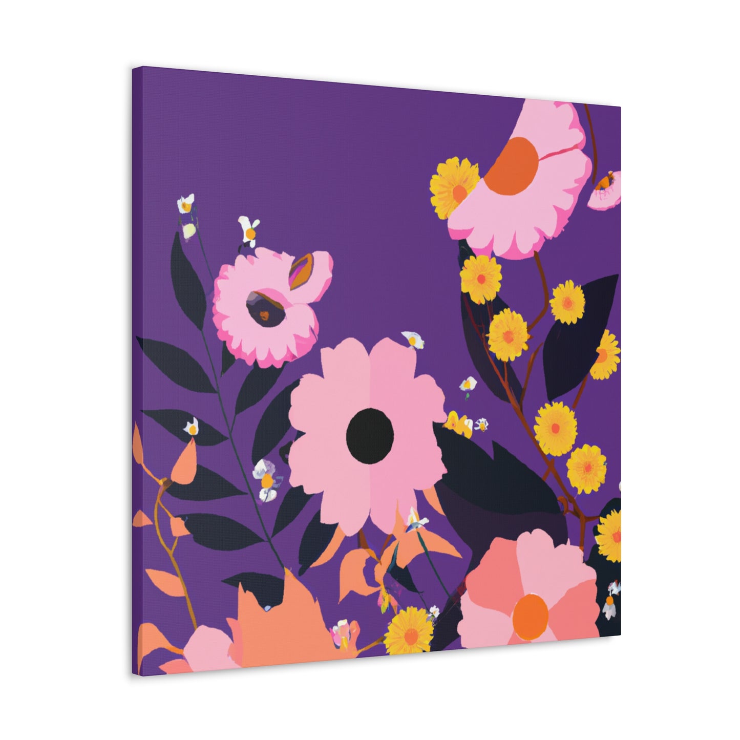 Blossomella - Floral - Canvas
