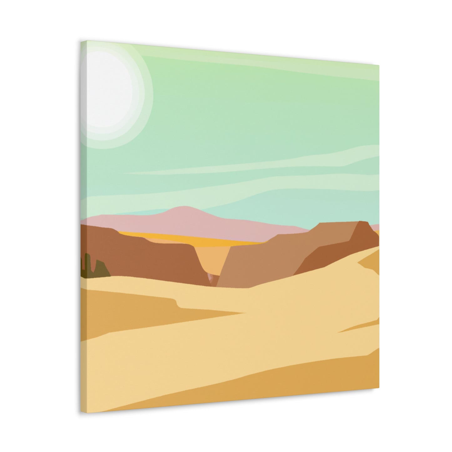 Sahara Serenity - Landscape - Canvas - Desert