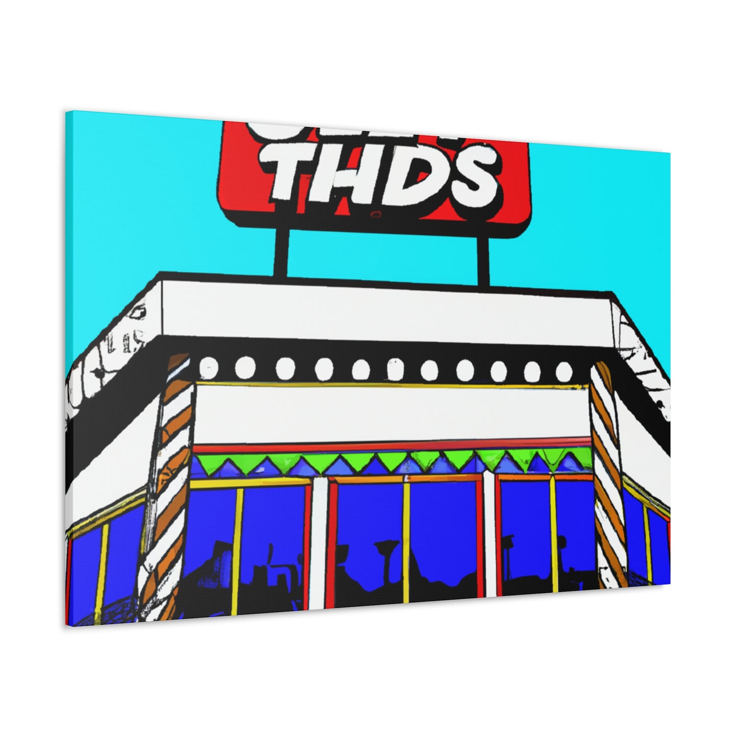 "The Jive Hop-A-Thon" - Canvas - Pop Art