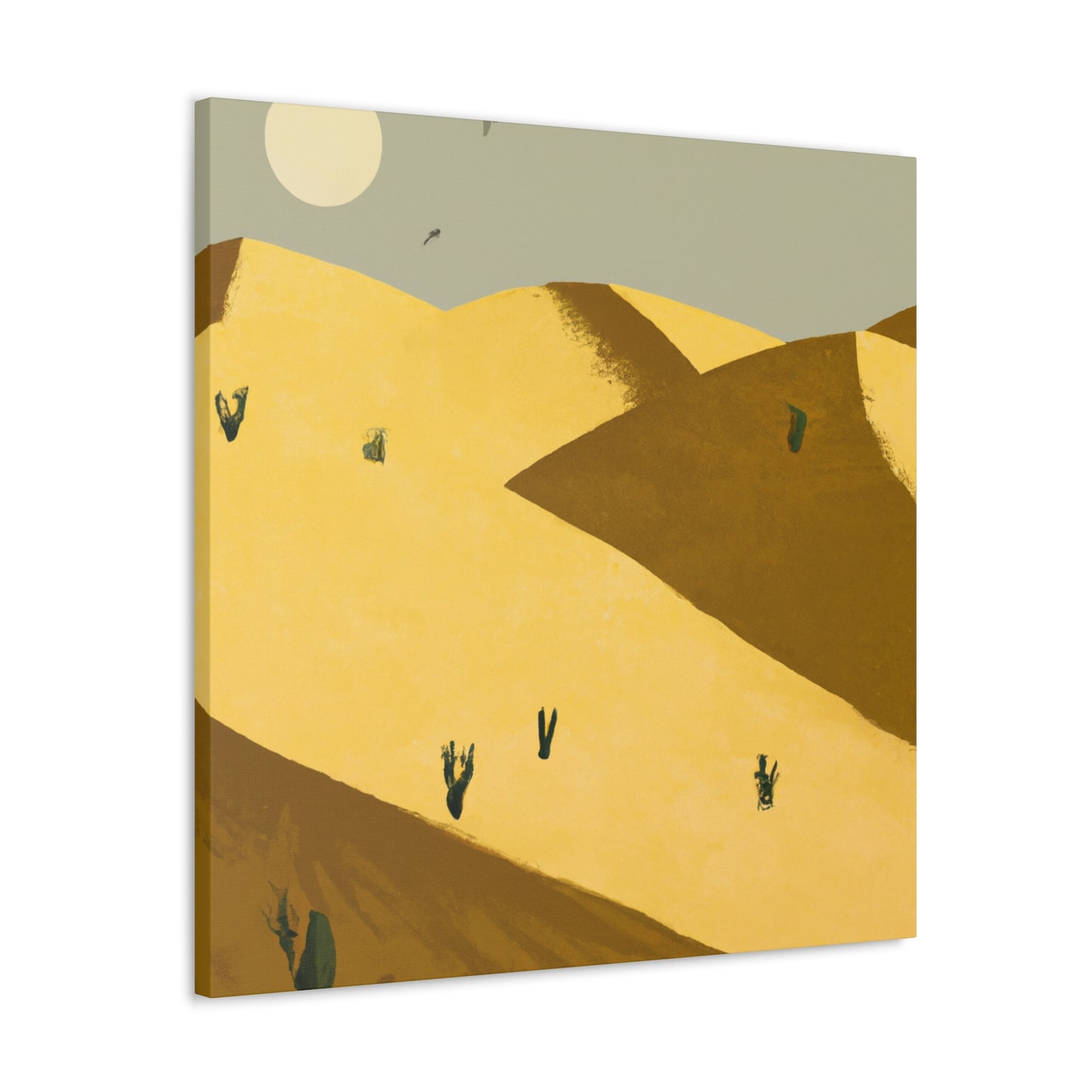 Vibrant Art Deco - Vintage Contemporary - Desert - Canvas