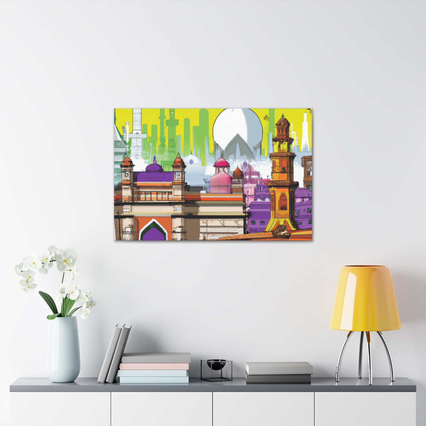 Ajanta Caves - Destination India - Canvas