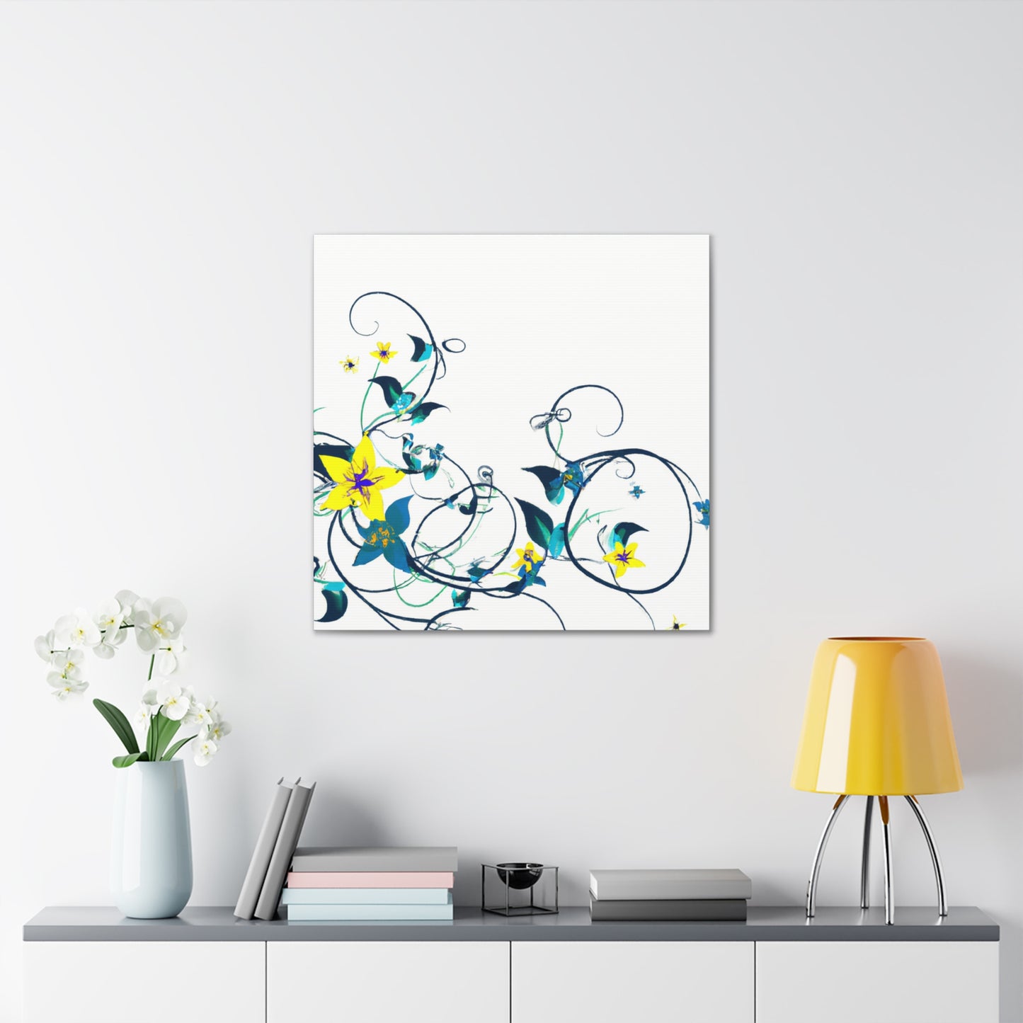 Blossom Brilliance - Floral - Canvas