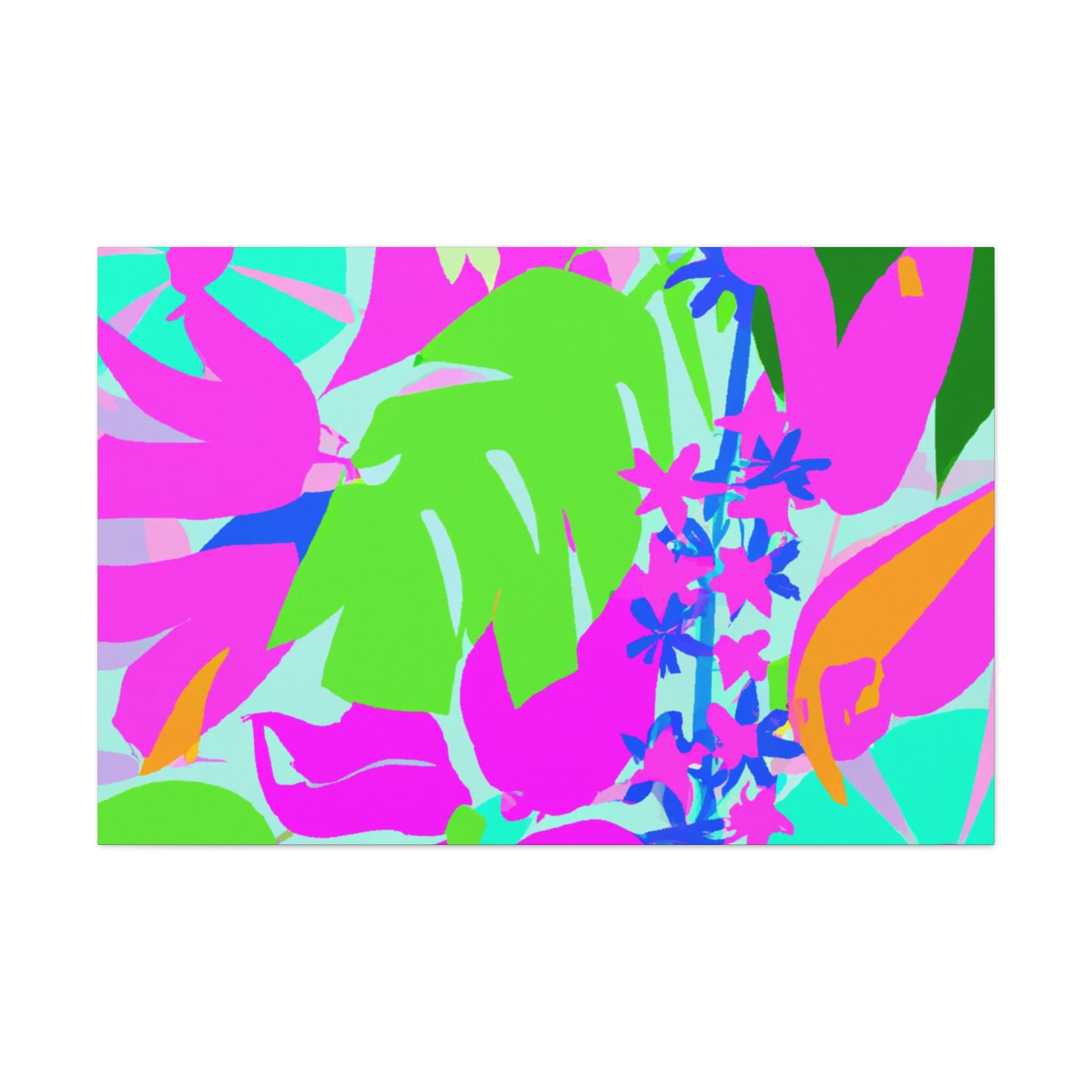 Flower Fling: Floral Canvas
