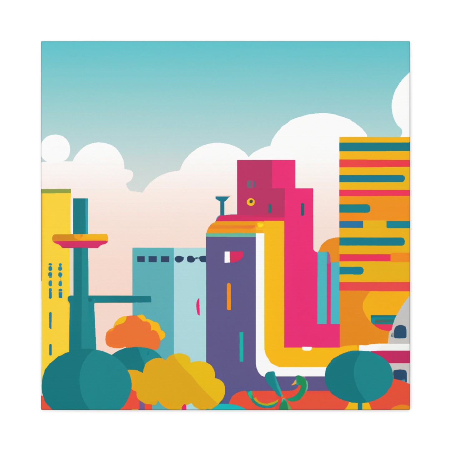 Sacaca- South America - Canvas