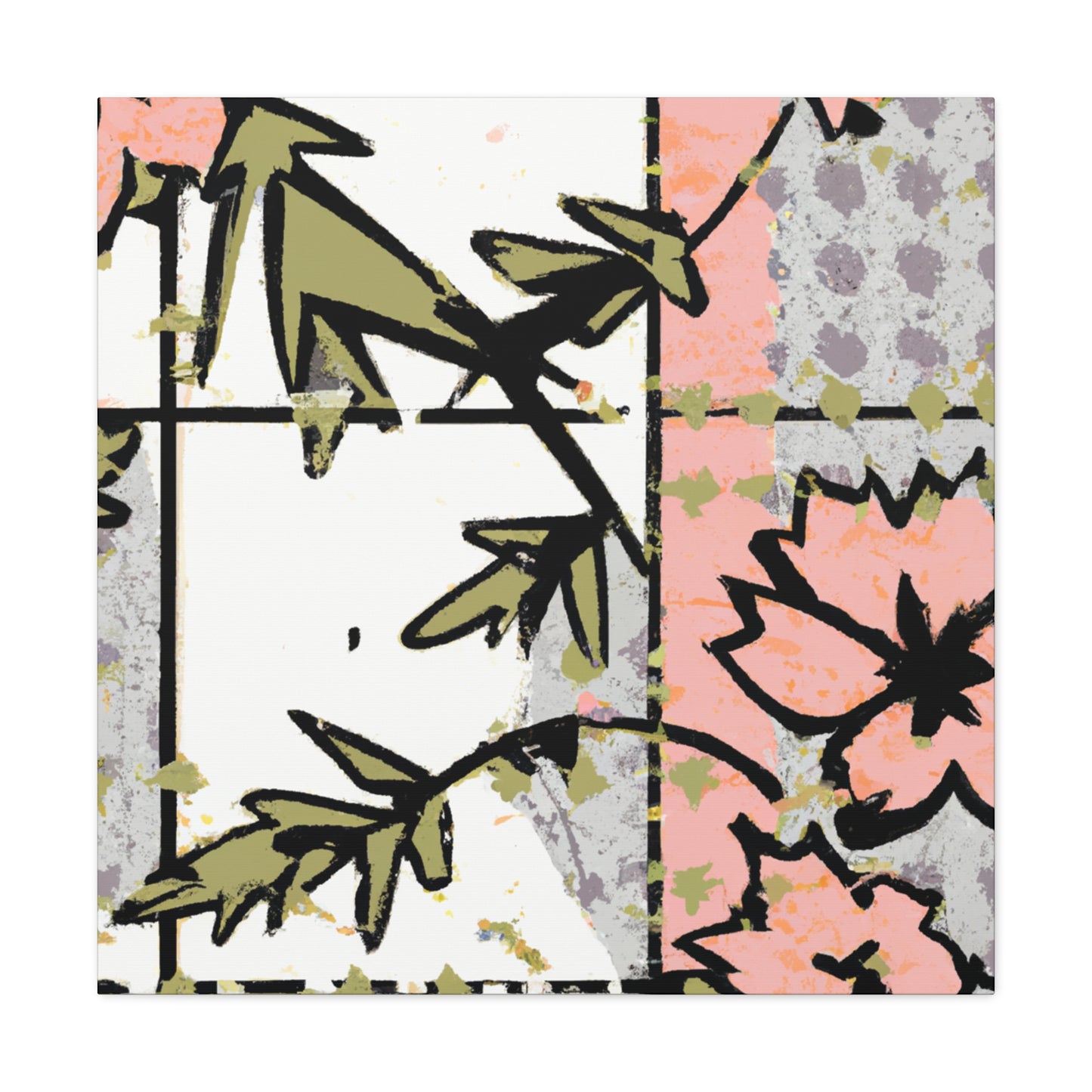 Primrose - Floral - Canvas