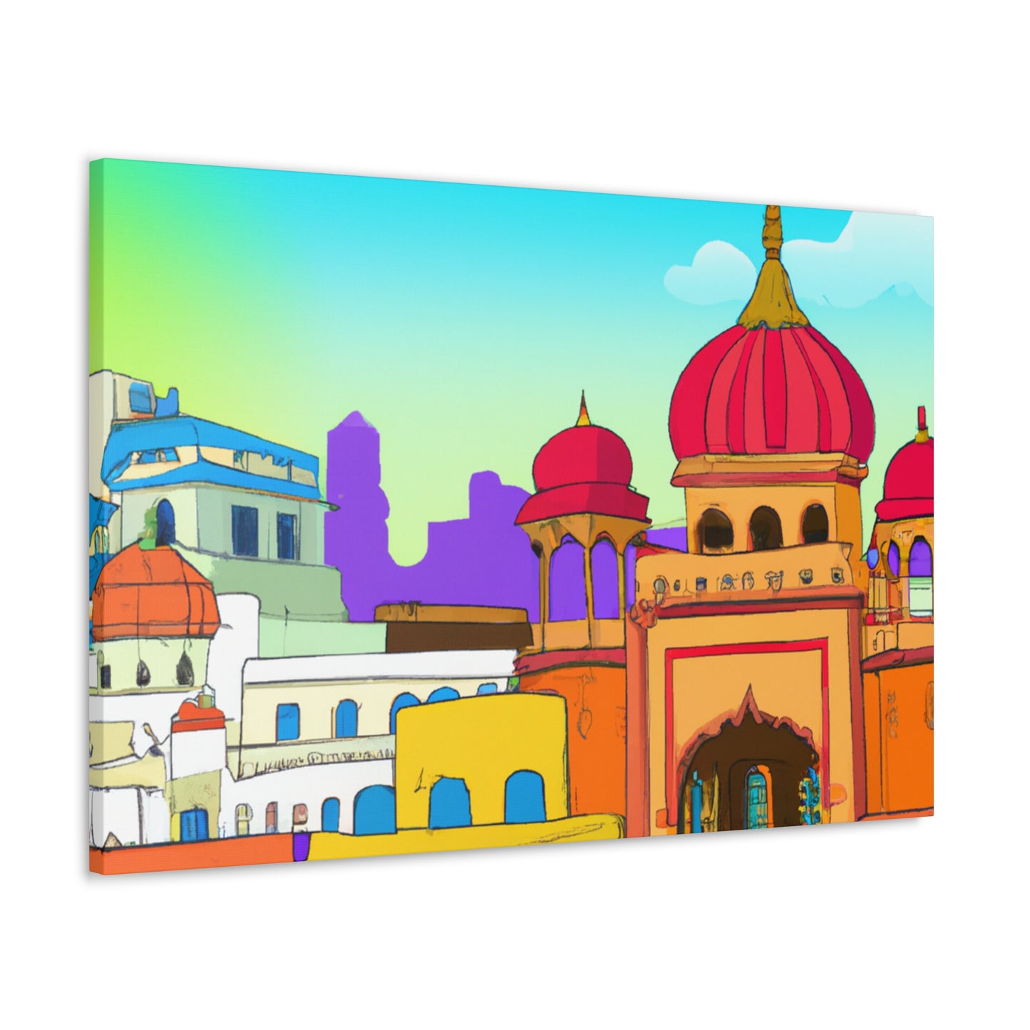 RosariTaj - Destination India - Canvas