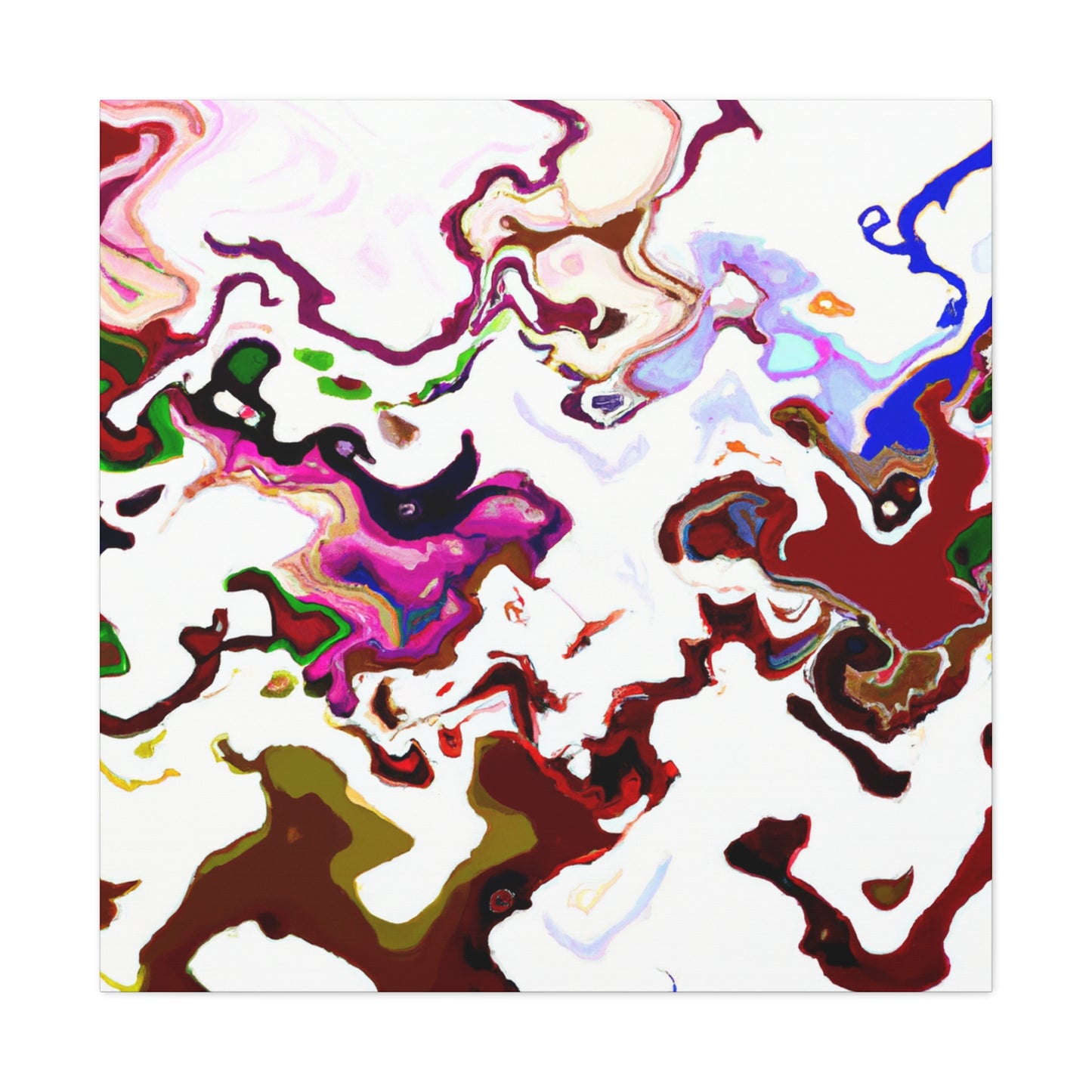 Lightning Stream - Abstract - Canvas