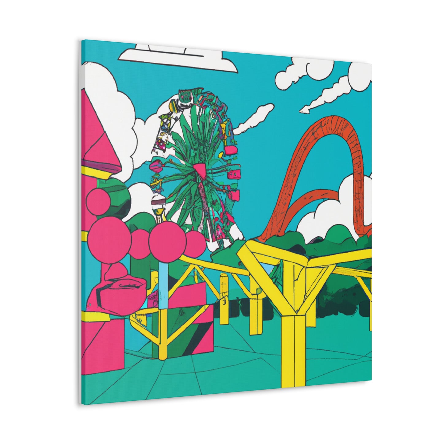 Enchanted Eden - Landscape - Amusement - Canvas