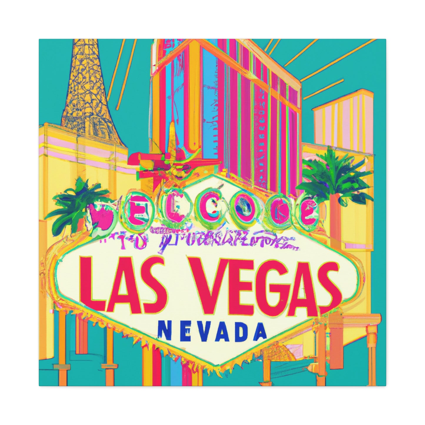 Viva La Vegas - Destination Vegas - Canvas