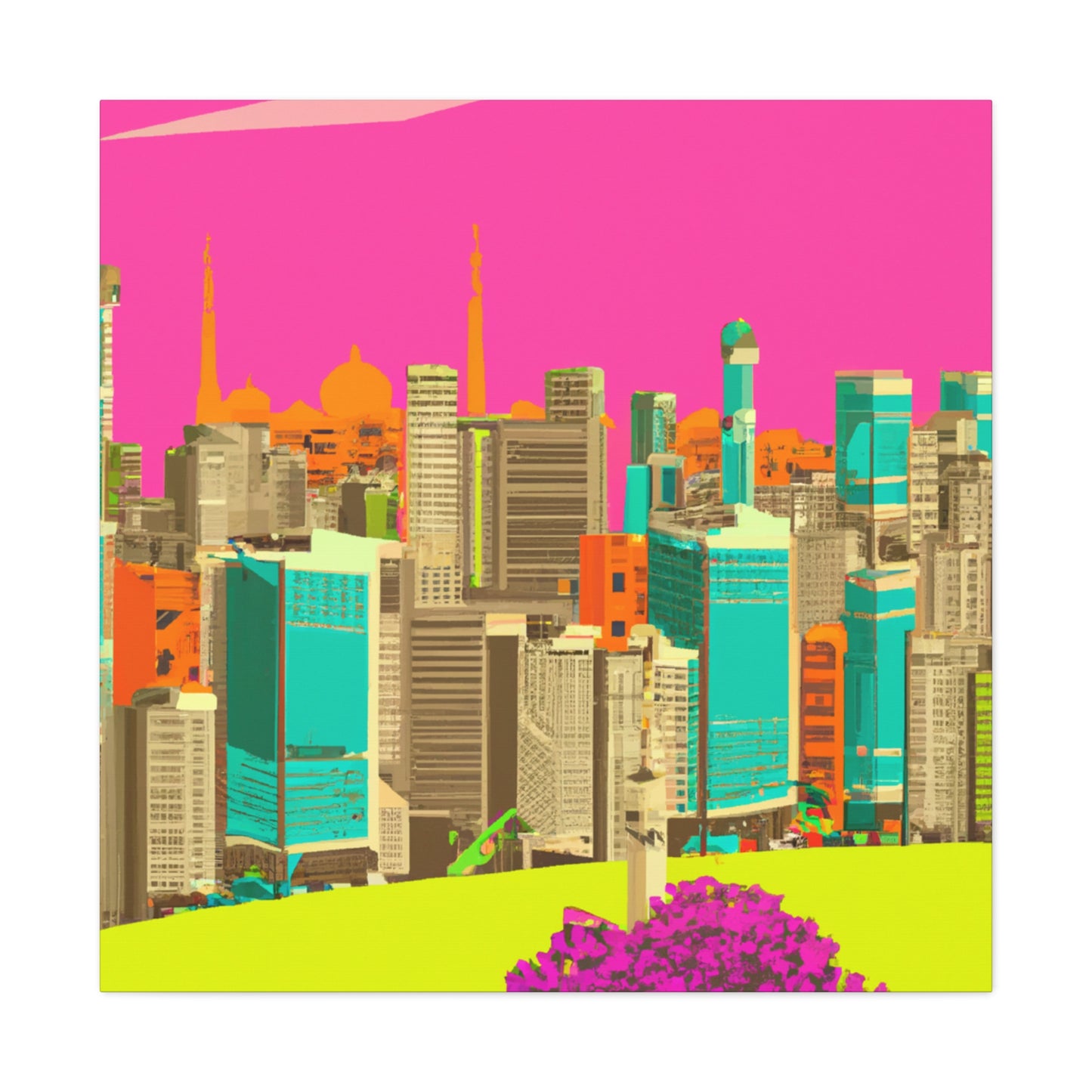 Bezayeen- Middle East - Canvas