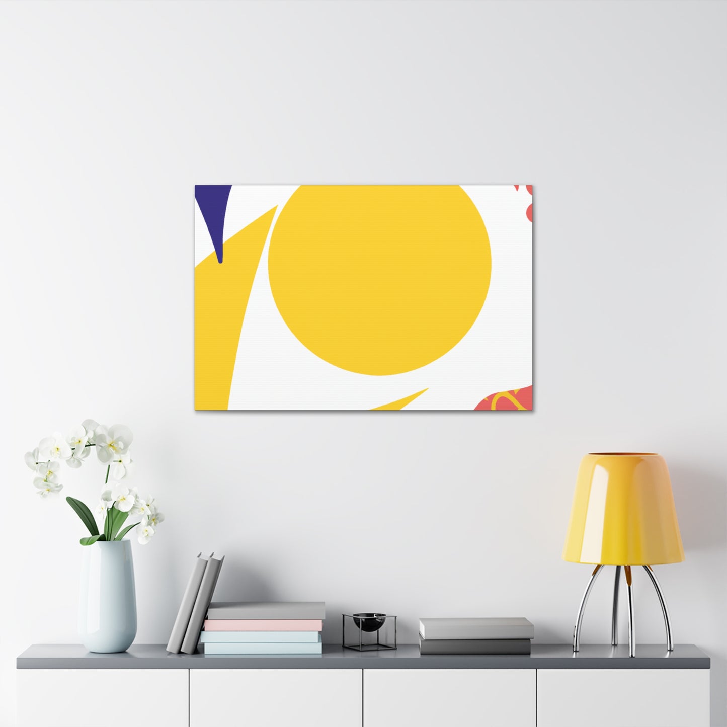 Radiant Grid- Midcentury - Canvas