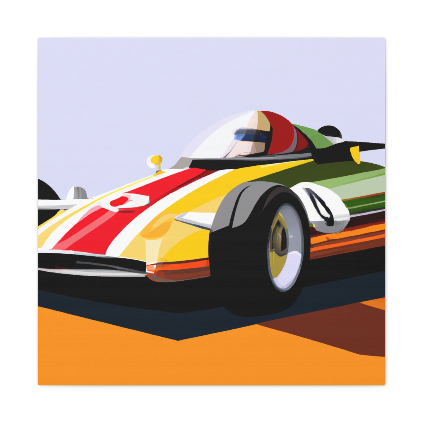 The Road Wild - Automobile - Canvas