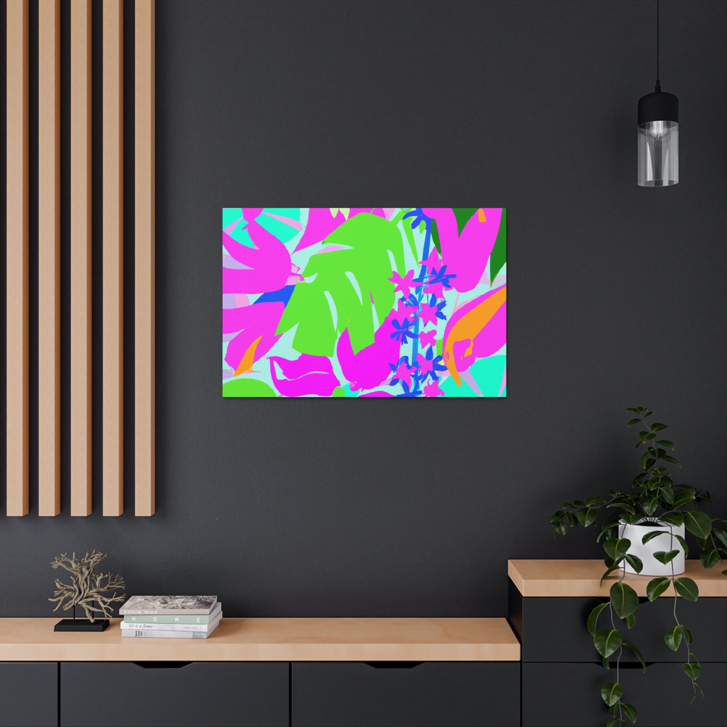 Flower Fling: Floral Canvas