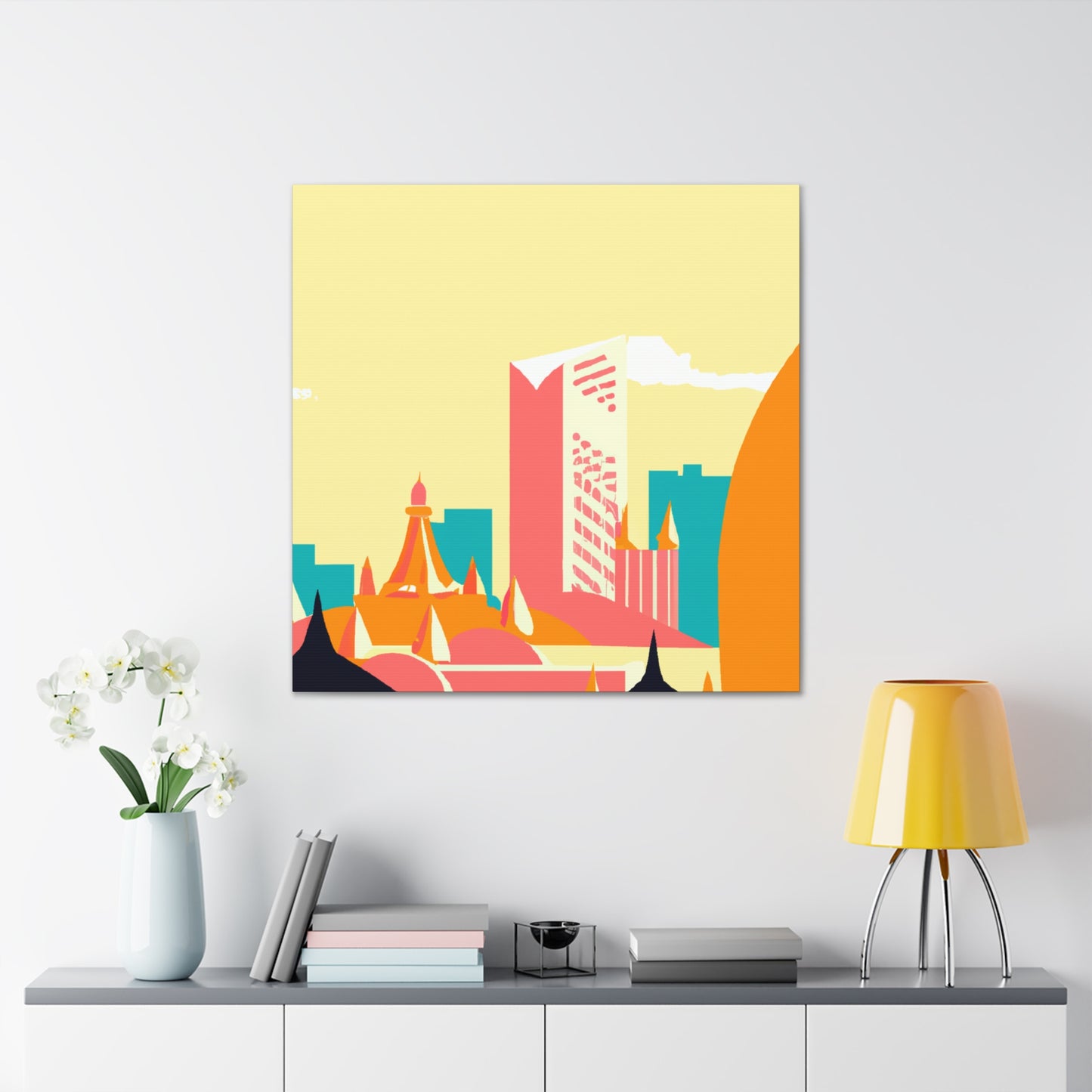 Turquoise Valley - Destination India - Canvas