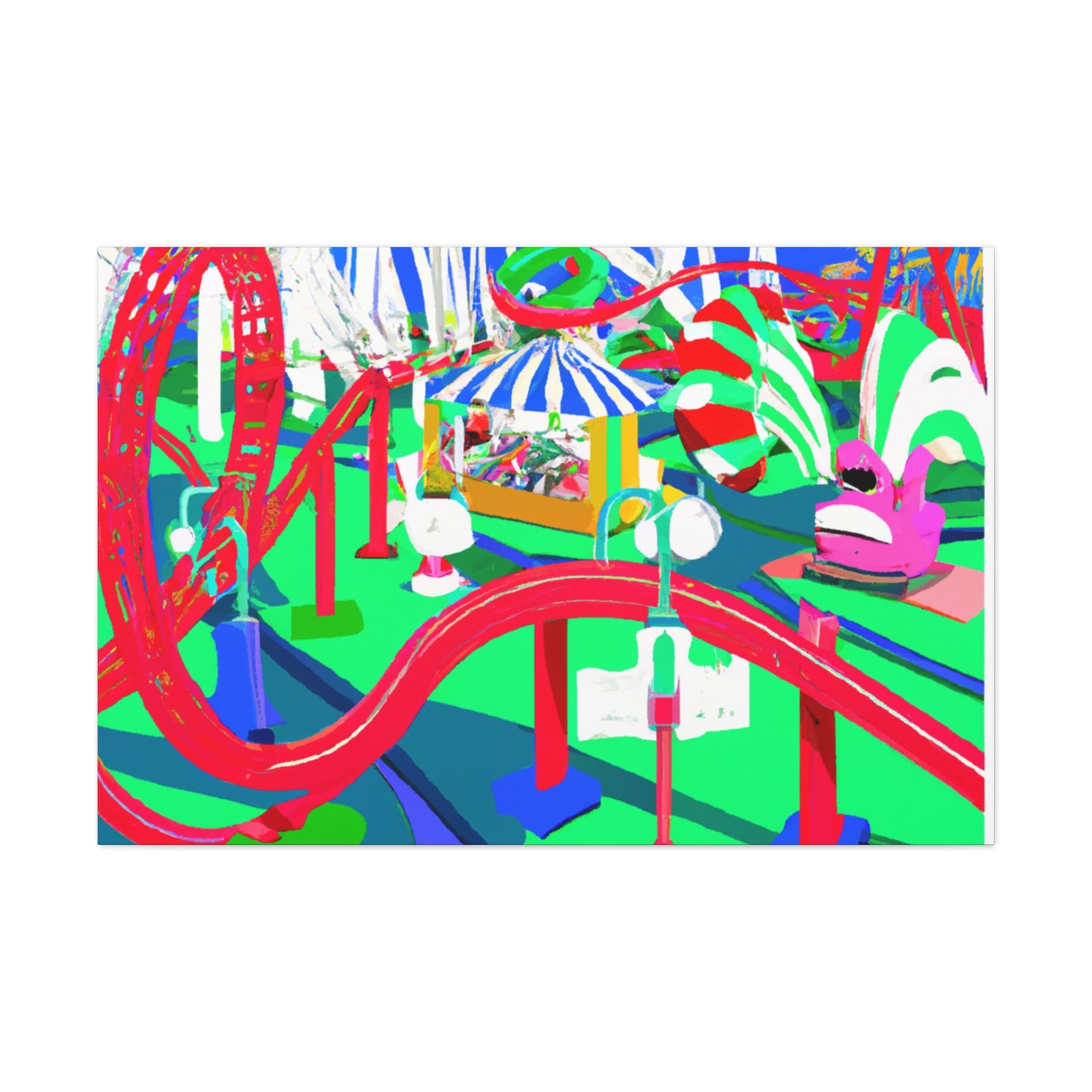 Sleigh Ride Spectacular - Amusement - Canvas