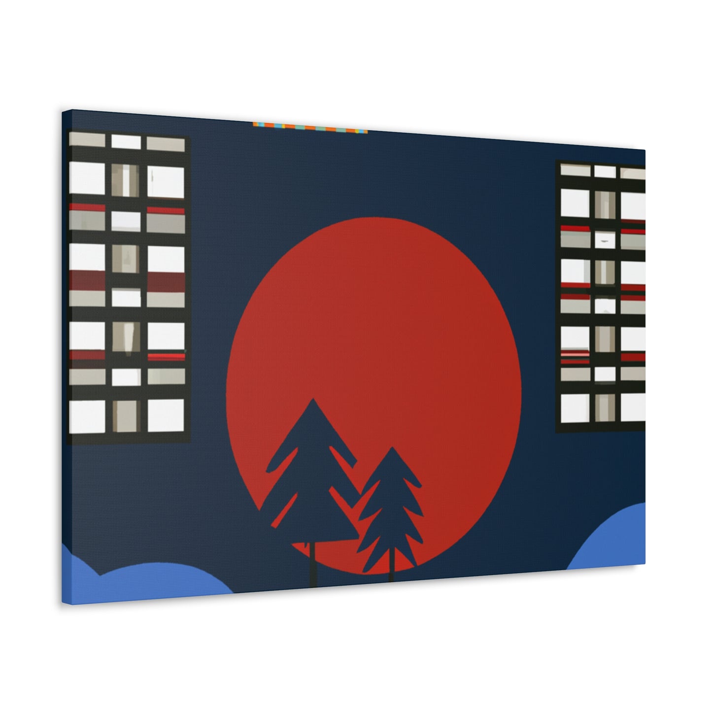 Inspired Recurrence - Midcentury - Canvas